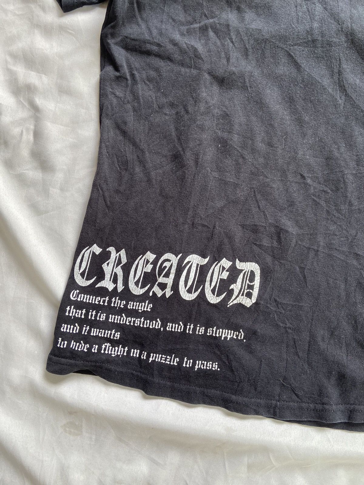 Japanese Brand DETECTIVE STRUCT DESTROY INTEGRAL JAPANESE TEE Size US S / EU 44-46 / 1 - 8 Thumbnail