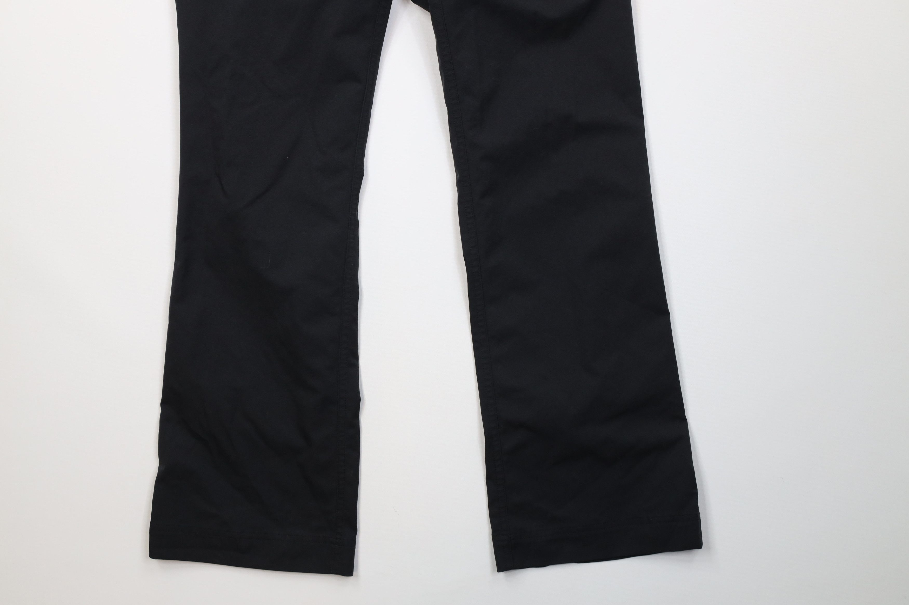 Adidas Vintage Y2K Adidas Golf Flared Wide Leg Chino Pants Black Size 25" / US 0 / IT 36 - 5 Thumbnail