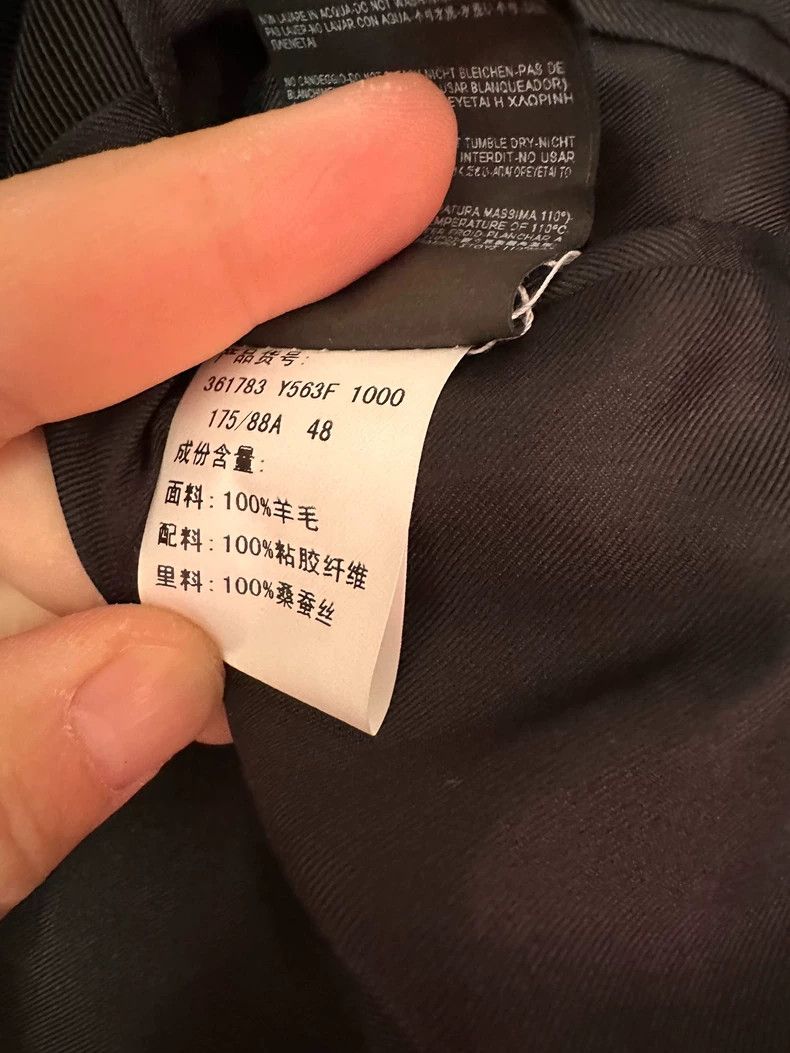 Saint Laurent Paris saint Laurent parisWool frock coat 2503-Nextarrow Size US M / EU 48-50 / 2 - 7 Thumbnail