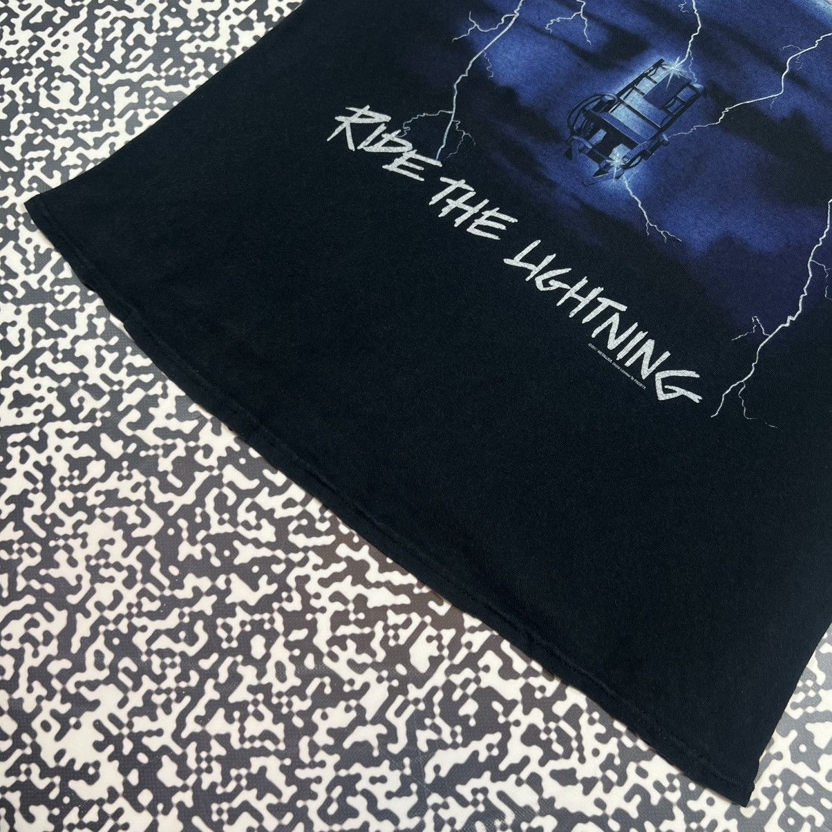 Metallica Vintage Y2K Metallica Ride The Lighting Band Rock Tour Size US M / EU 48-50 / 2 - 9 Thumbnail