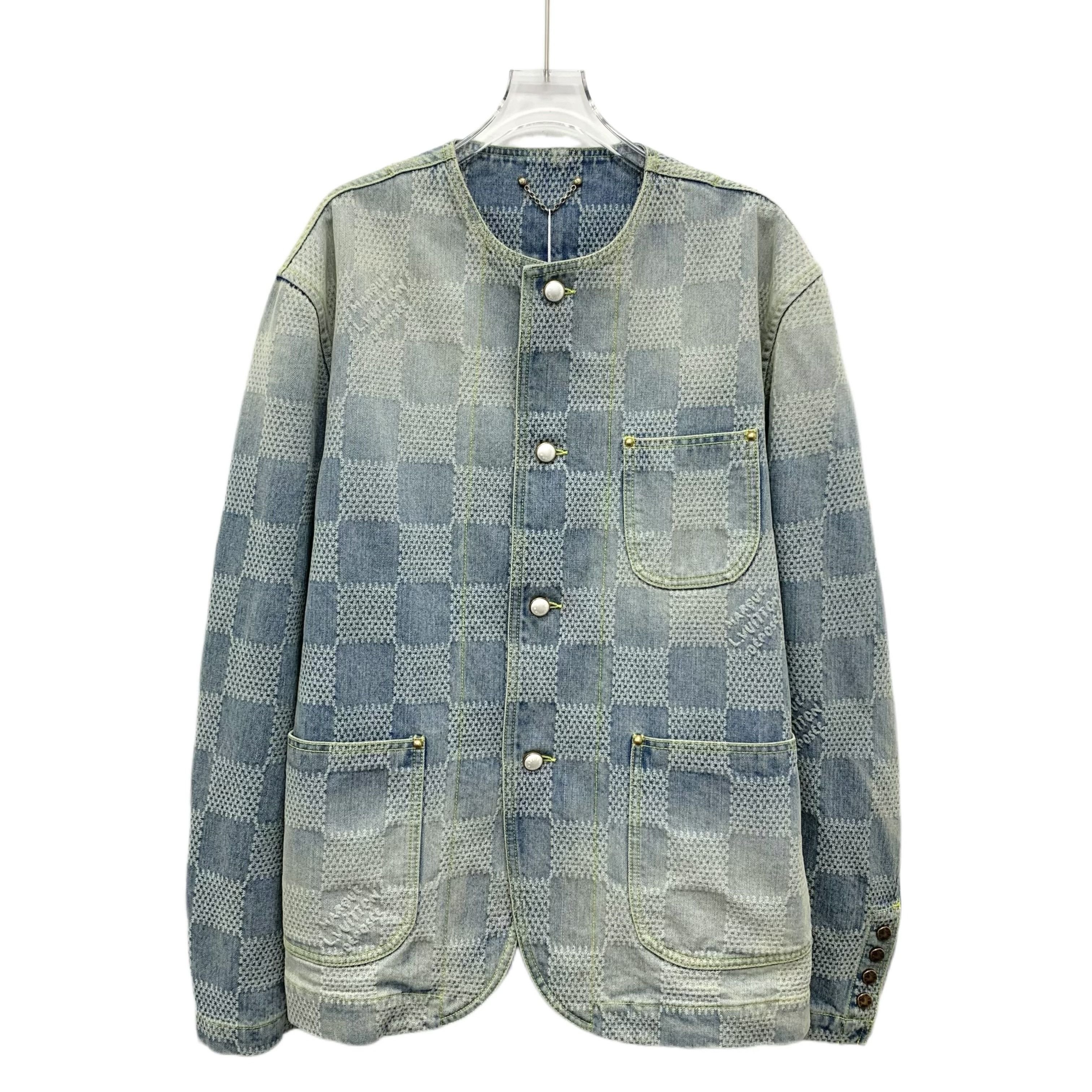 Louis Vuitton LV Karakoram Denim Jacket 48 NWT | Grailed