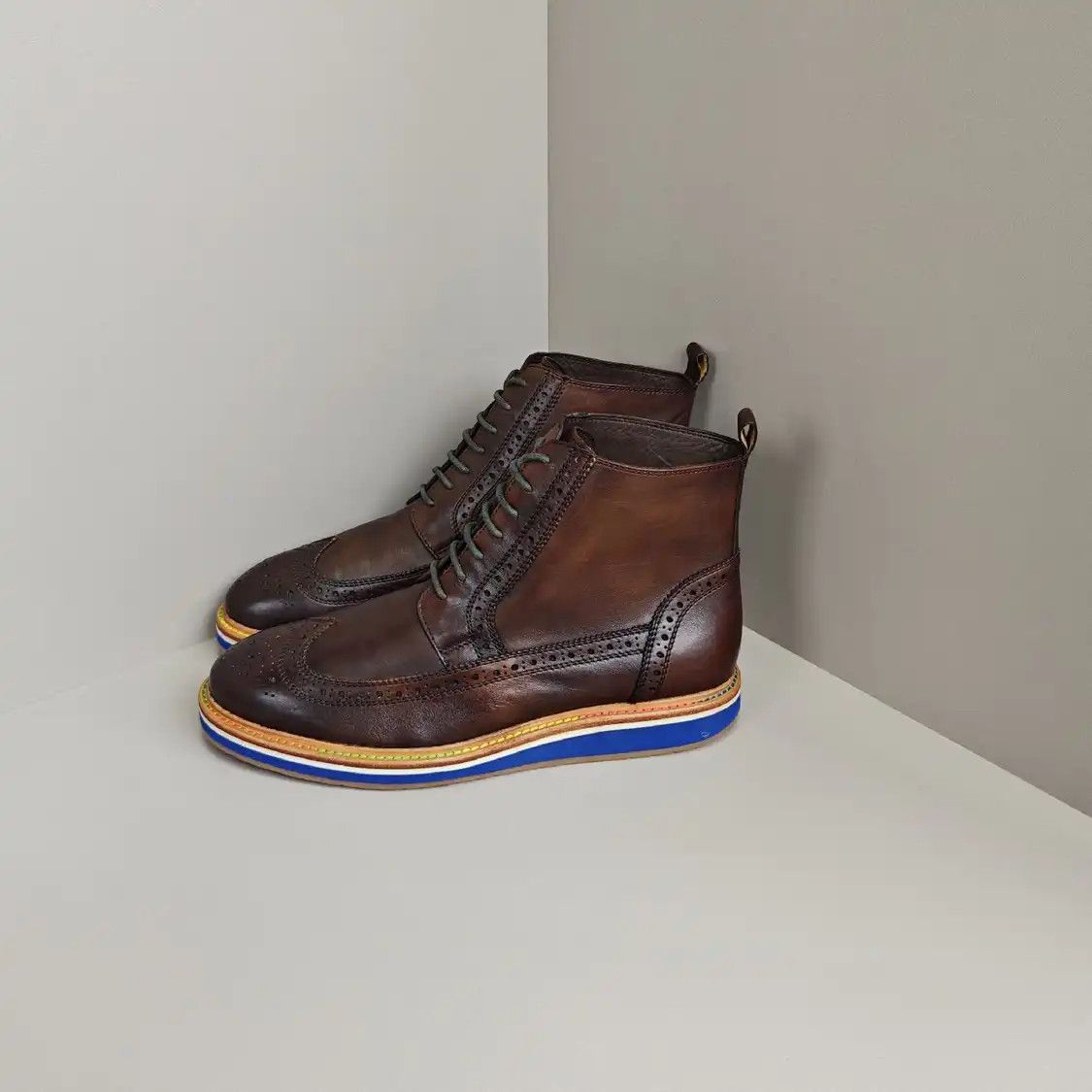 Balmain Balmain x H&M Brown Suede Buckle Ankle Boots | Grailed