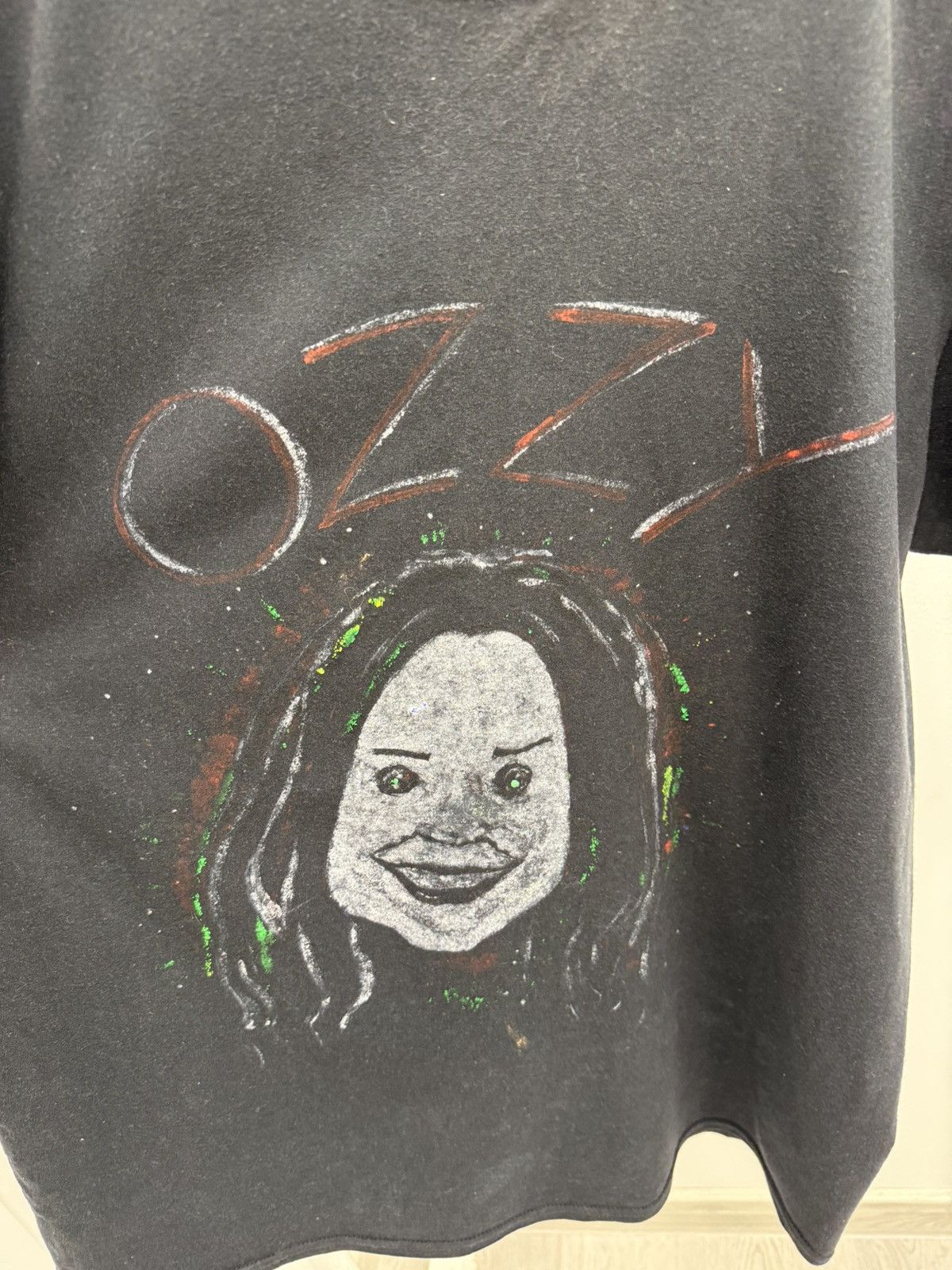 Ozzy Osbourne Vintage Band Ozzy Osbourne Painted Tee T-shirt Size US M / EU 48-50 / 2 - 2 Thumbnail
