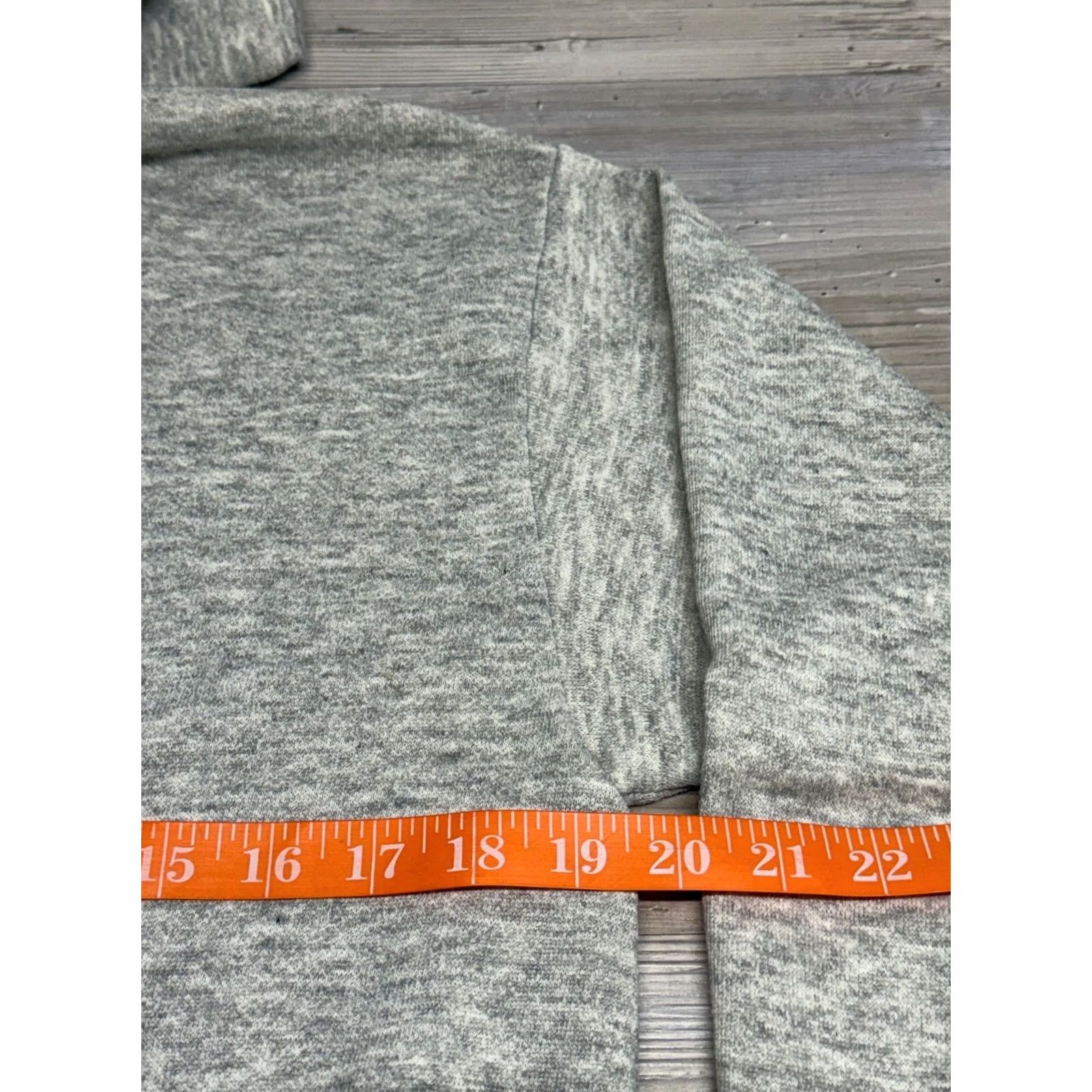 Vintage Vintage Blank Hoodie Mens Large Heather Gray Full Zip USA Made Sweatshirt Size US L / EU 52-54 / 3 - 6 Thumbnail