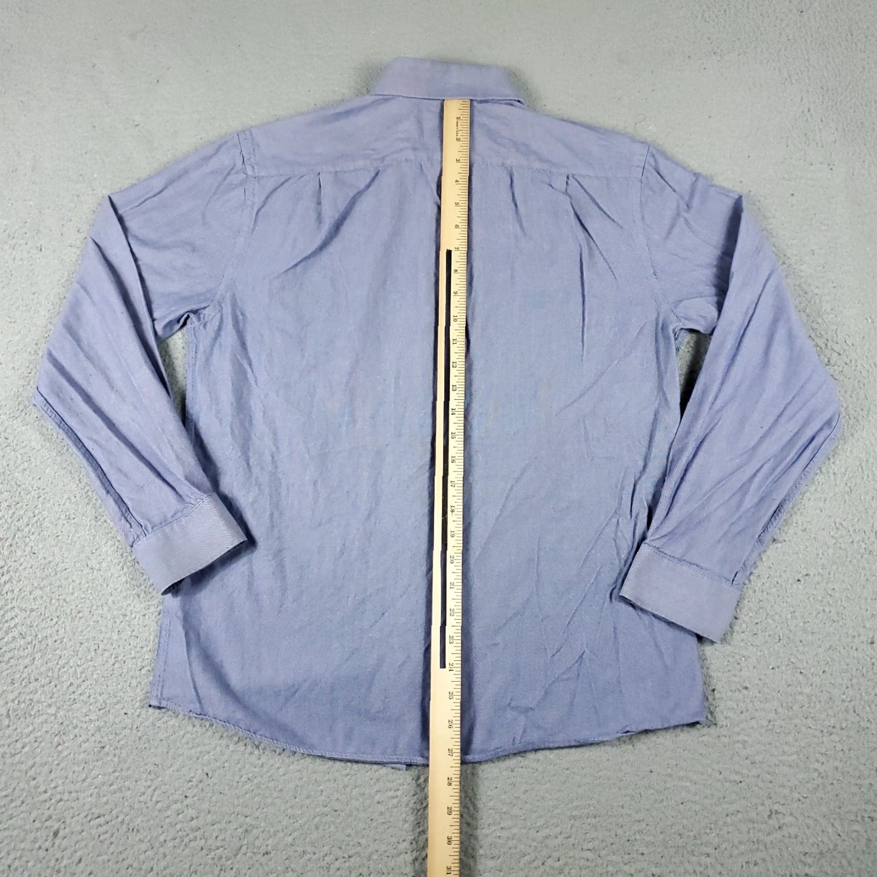 Tommy Hilfiger Tommy Hilfiger Shirt Men's Button-Up Collared Long Sleeve Blue Casual Formal Workwear Party/Cocktail Travel Wedding Button Up Size US M / EU 48-50 / 2 - 7 Thumbnail
