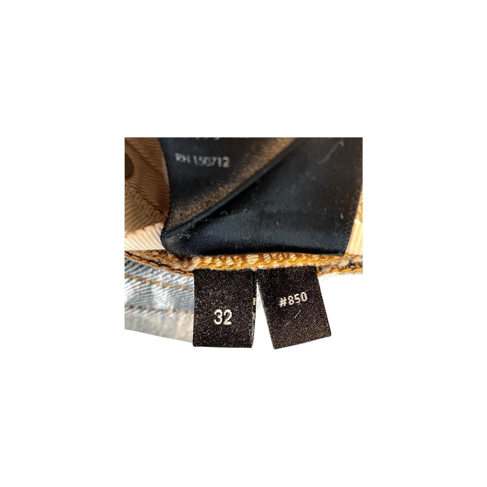 Amiri Amiri Quilted Patch Light Wash Jeans Size US 32 / EU 48 - 9 Thumbnail