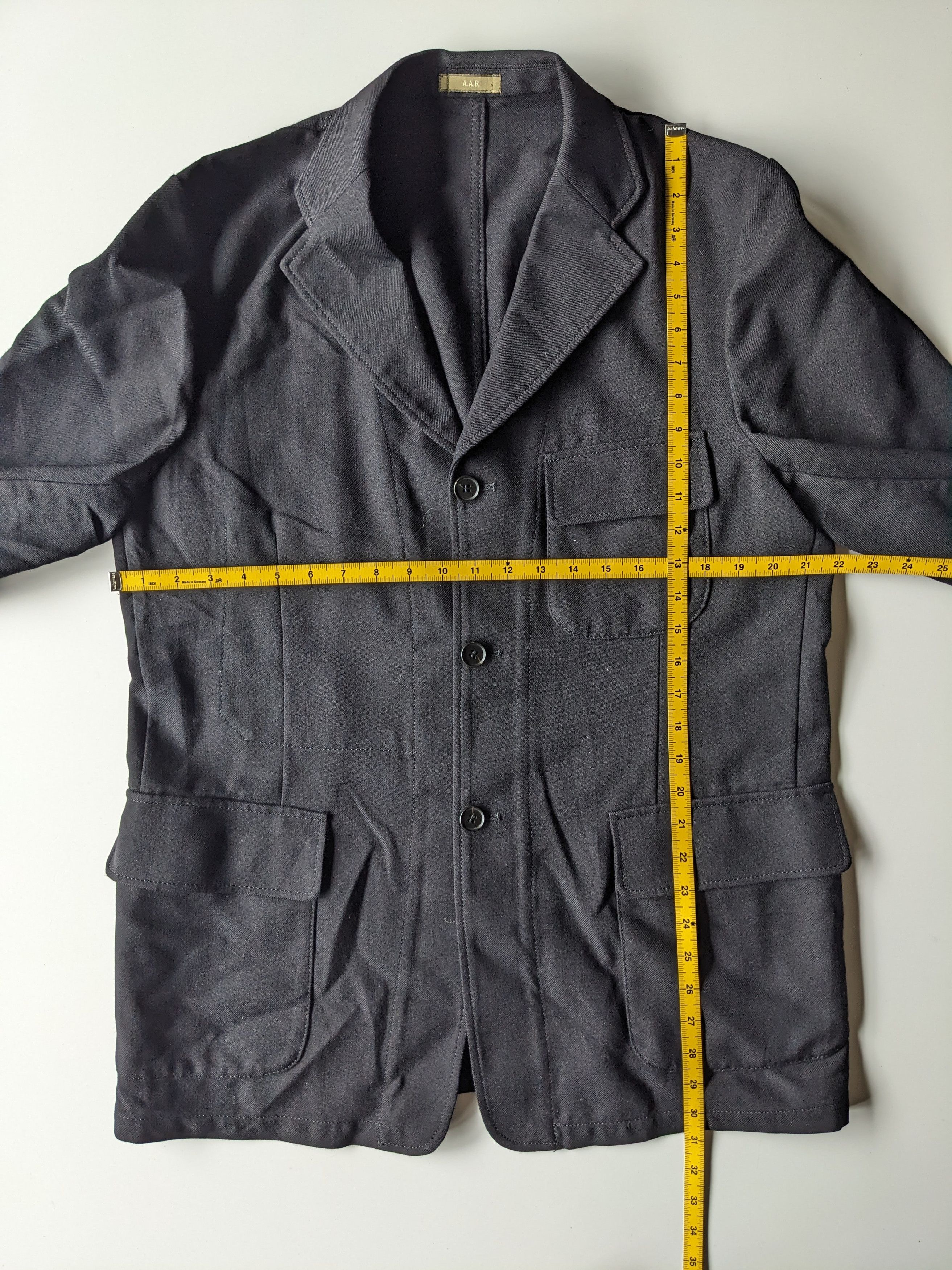 Designer × Vintage × Yohji Yamamoto Vintage Yohji Yamamoto A.A.R Design Studio jacket Size US XL / EU 56 / 4 - 8 Thumbnail