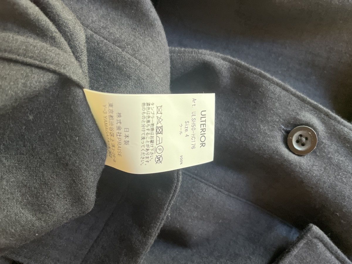 Ulterior Ulterior two pocket wool shirt Size US L / EU 52-54 / 3 - 5 Thumbnail