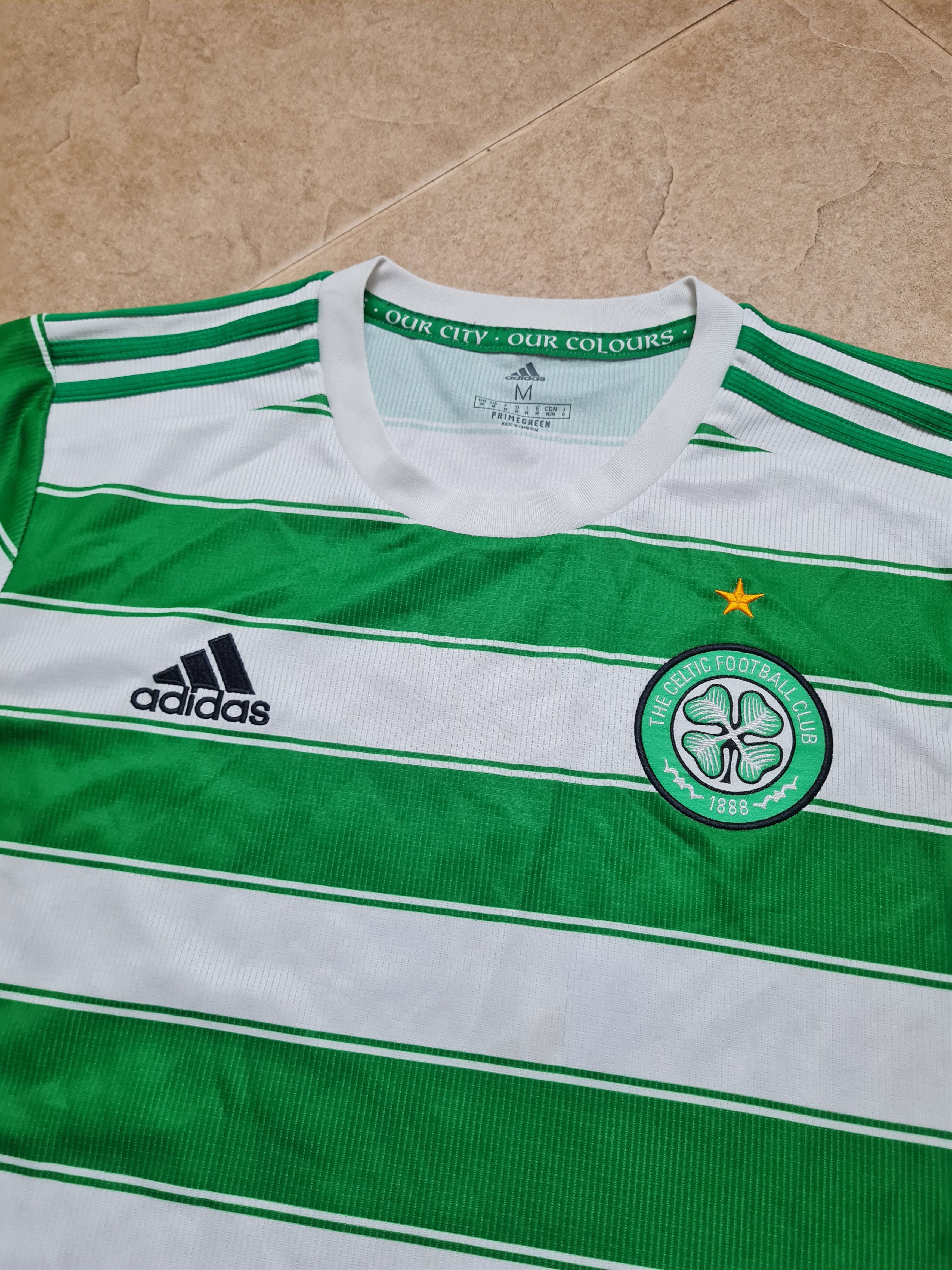 Adidas Jersey Celtic FC #16 Soccer Shirt 20/21 Adidas Trikot Size US M / EU 48-50 / 2 - 14 Thumbnail