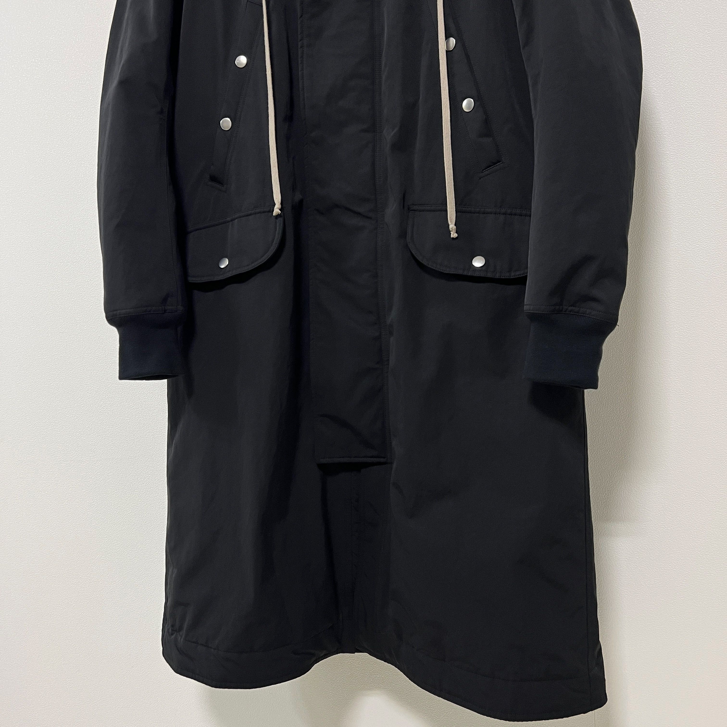 Rick Owens Rick Owens FW17 DRKSHDW Hooded Long Parka Black Size US L / EU 52-54 / 3 - 5 Thumbnail