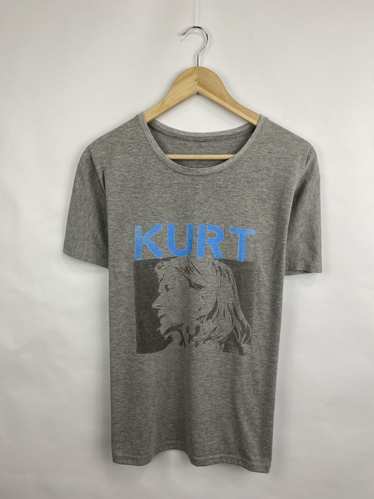 4GSELLER 🇺🇸 Vintage 90s Kurt Cobain Nirvana T-Shirt Rare Retro Hype Size US L / EU 52-54 / 3 - 3 Thumbnail