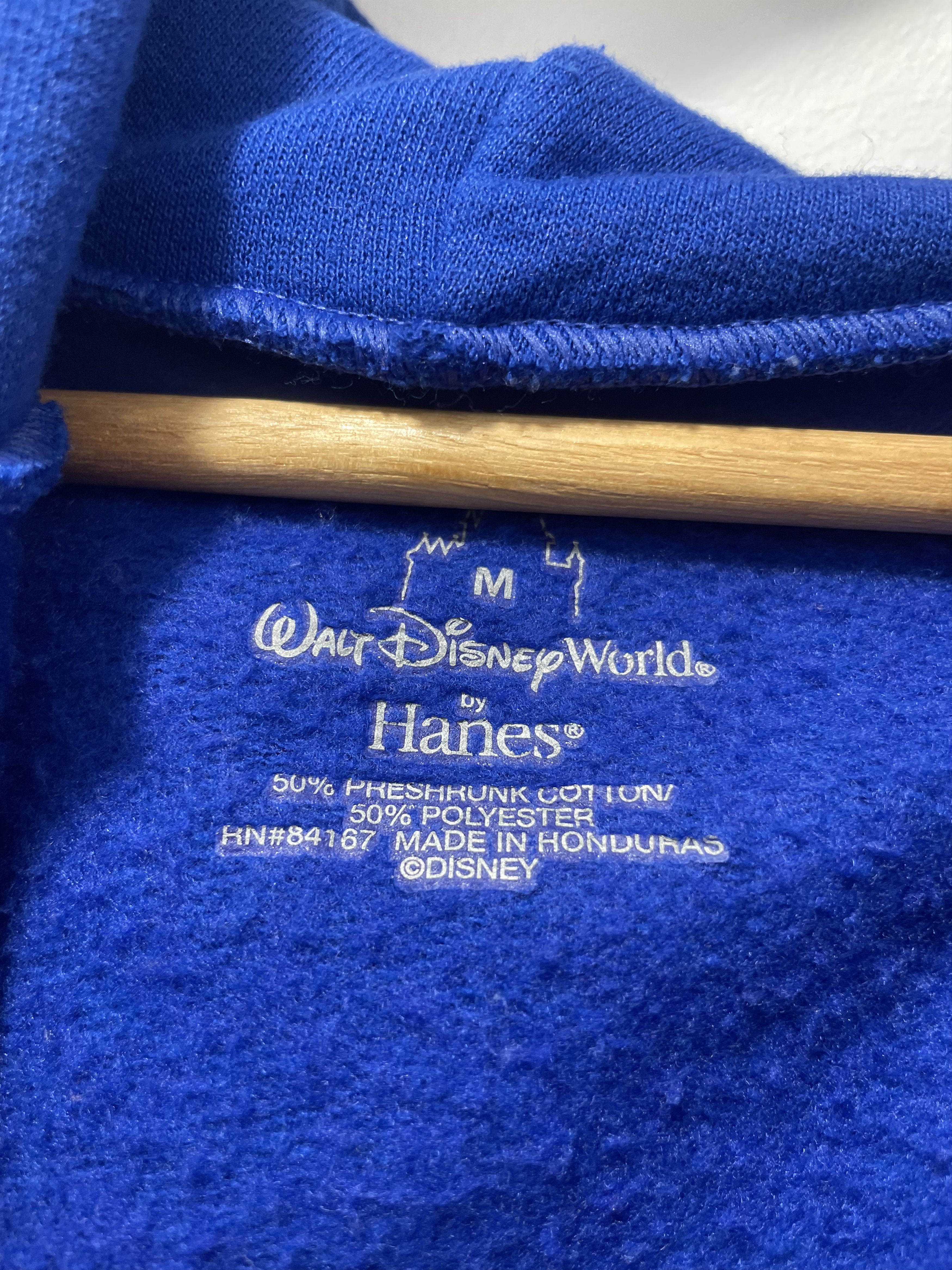 Disney Disneyland Resort Hoodie Adult Size Medium Blue Zip Up Size US M / EU 48-50 / 2 - 3 Thumbnail