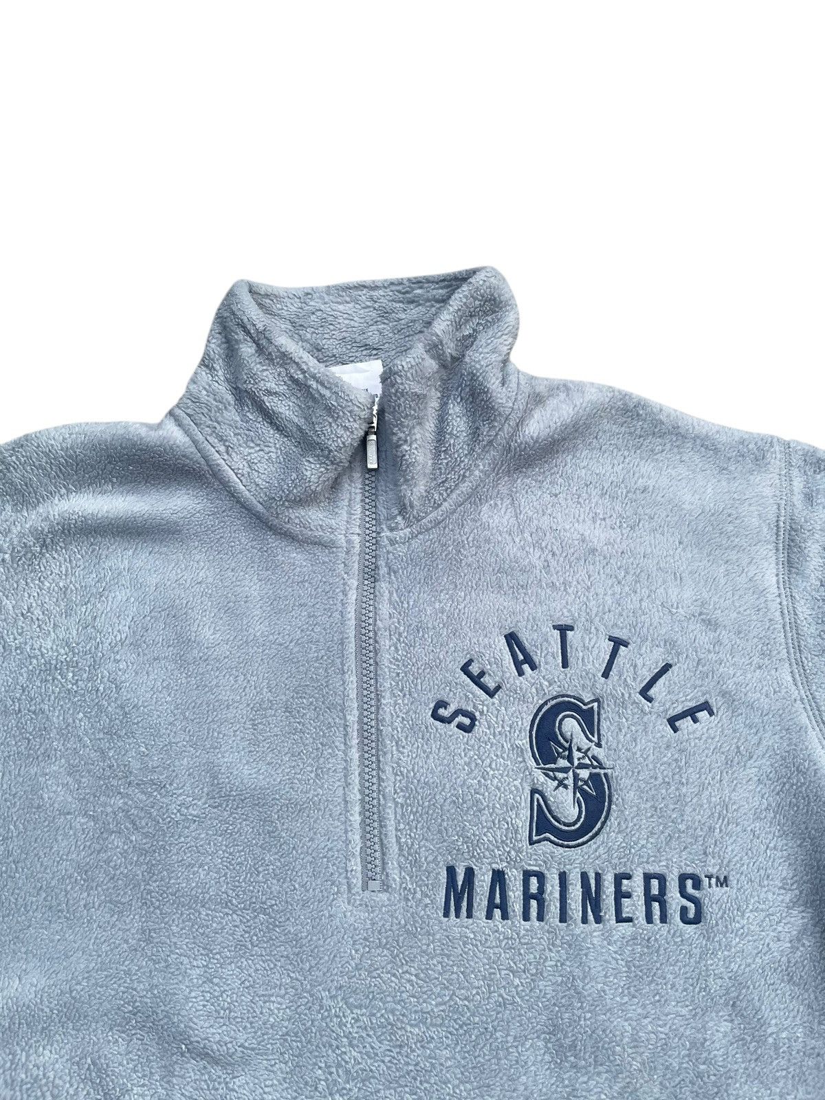 MLB MLB Seattle Marines Half Zipper Fleece Size US L / EU 52-54 / 3 - 5 Thumbnail
