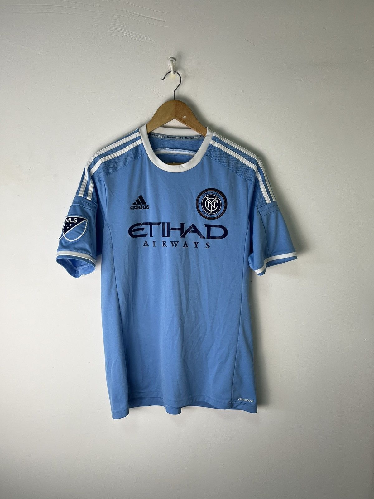 Adidas NEW YORK CITY 2017 2018 HOME FOOTBALL SOCCER JERSEY ADIDAS Size US M / EU 48-50 / 2 - 1 Thumbnail