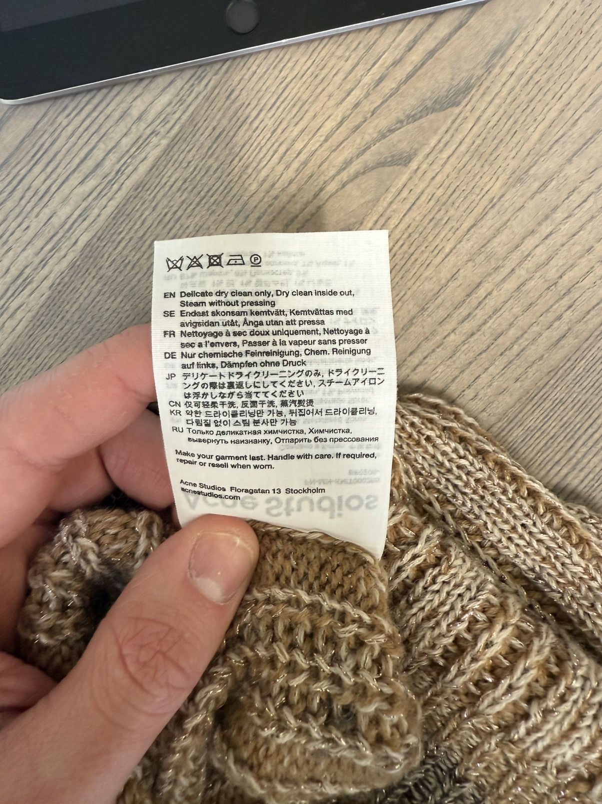 Acne Studios Acne Studios Wool Jumper Size US XL / EU 56 / 4 - 4 Thumbnail