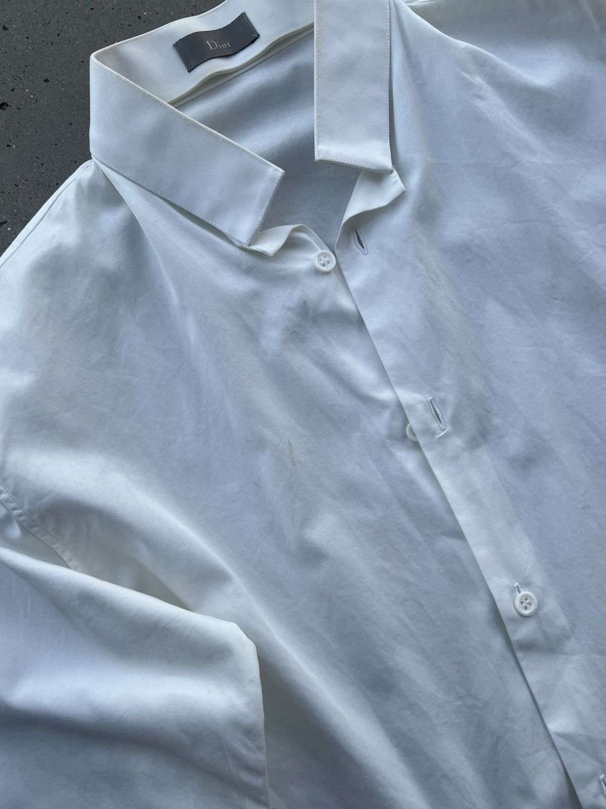 Dior Dior white button up shirt designer S 37 Size US S / EU 44-46 / 1 - 4 Thumbnail