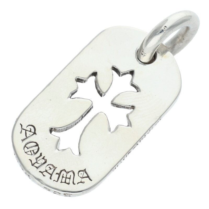 Chrome Hearts Chrome Hearts Cutout Cross Dog Tag Necklace Size ONE SIZE - 1 Thumbnail