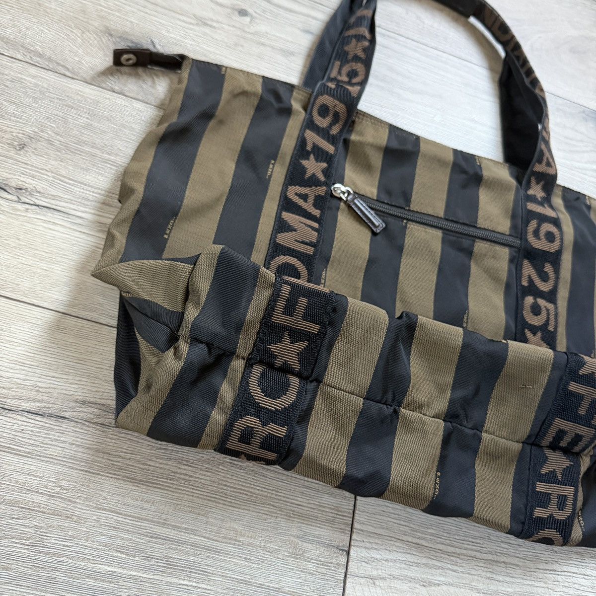Fendi Vintage Fendi Zucca Small Monogram Handle Bag Size ONE SIZE - 8 Thumbnail