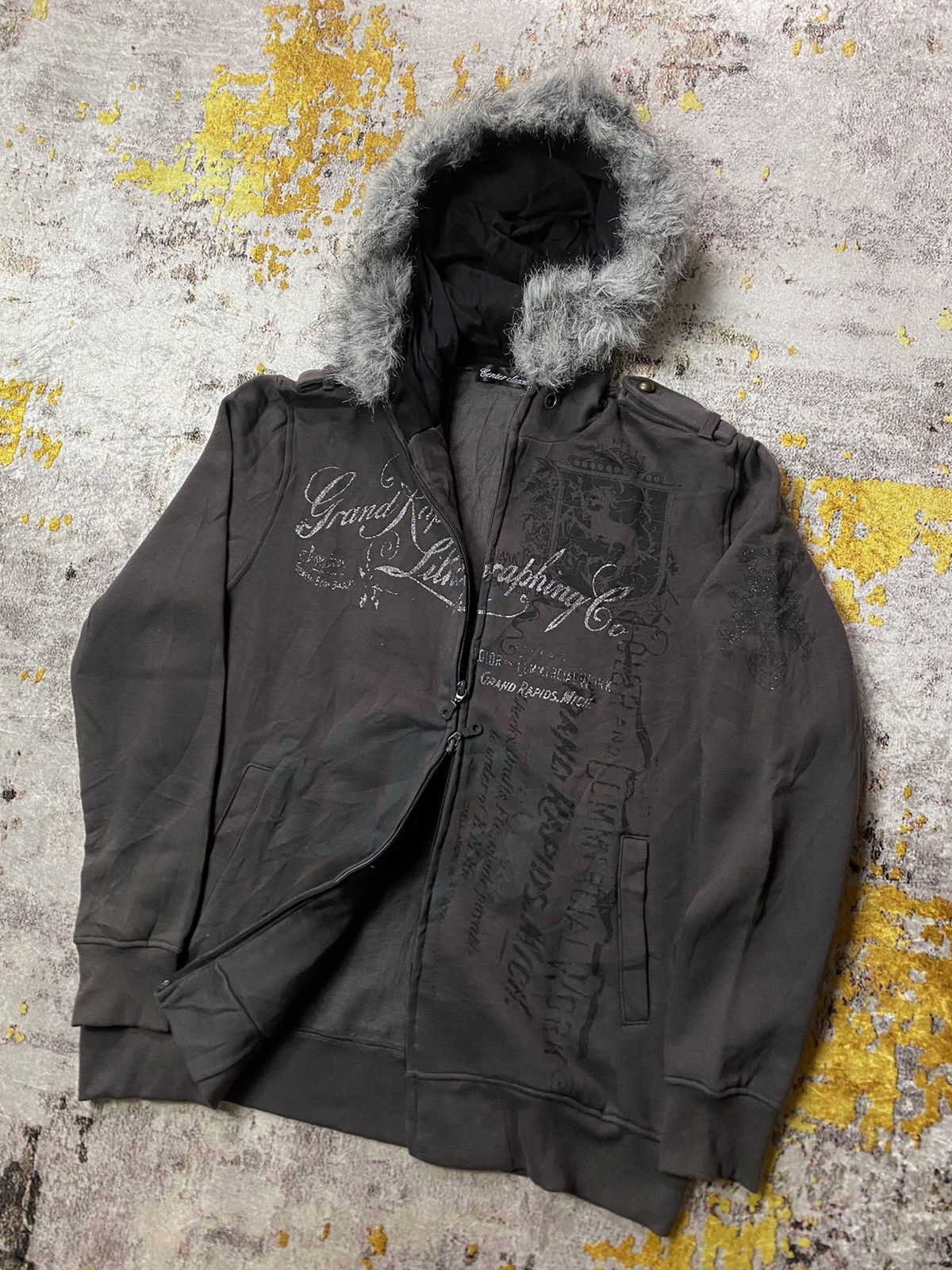 If Six Was Nine Japanes Center Clease Fur Hoodie If6was9 Lgb Style Size US L / EU 52-54 / 3 - 2 Thumbnail