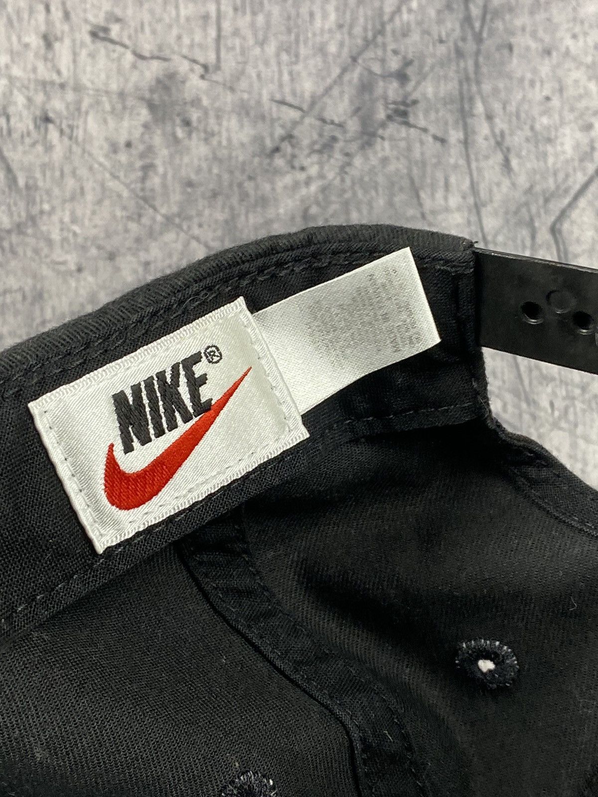 Nike × Vintage Vintage Nike Drill Big Logo Cap Hats Size ONE SIZE - 9 Thumbnail