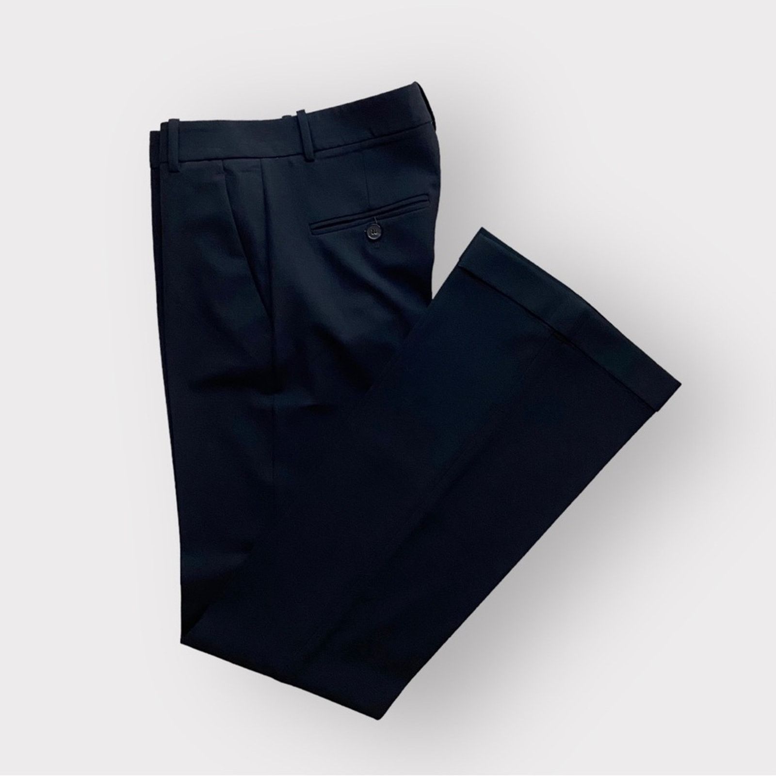 Theory Theory Demitria 4 Stretch-Wool Flared Pants Black Size 24" / US 00 / IT 34 - 10 Thumbnail