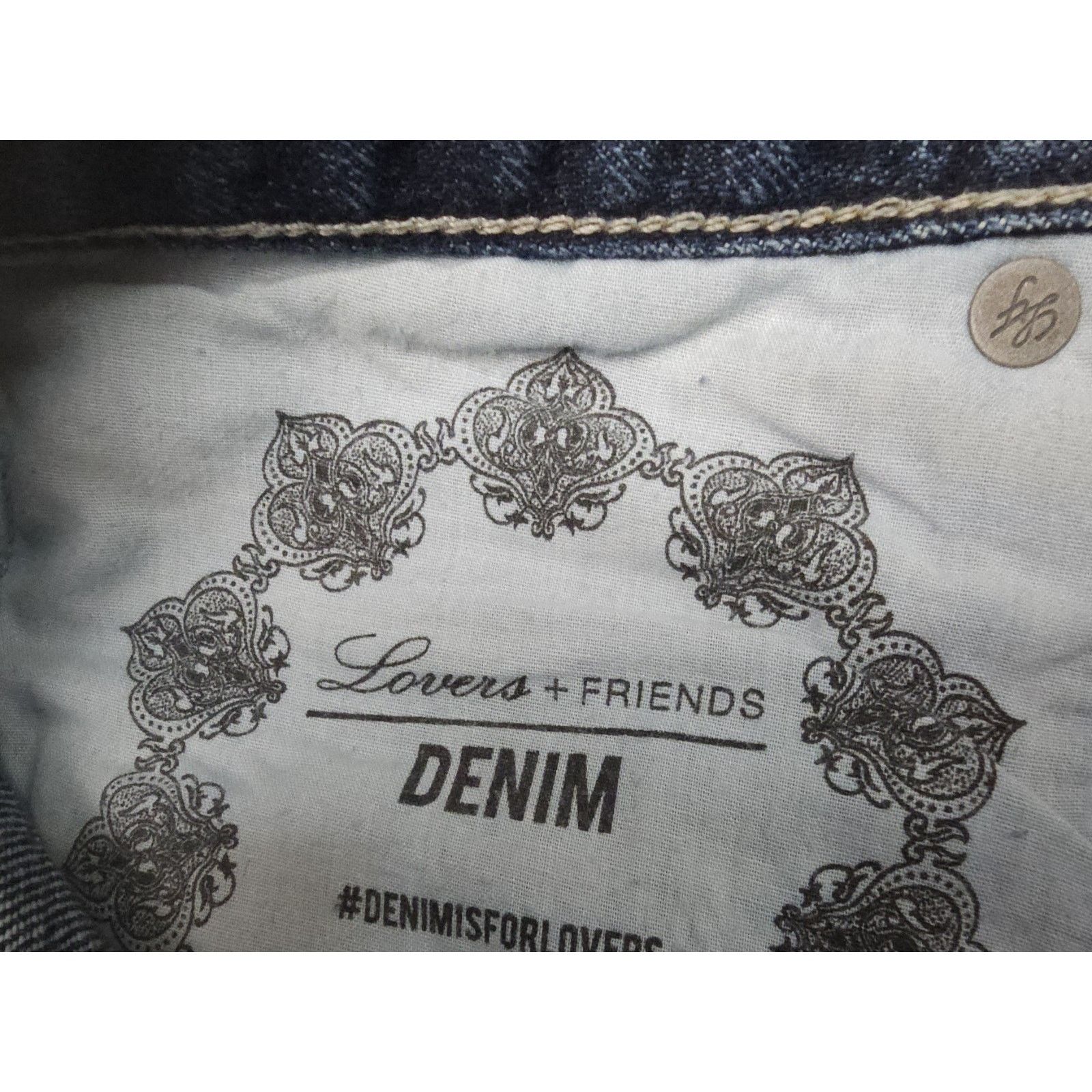 Other Lovers + Friends Revolve Denim Jack High Rise Distressed 24 Size 24" / US 00 / IT 34 - 6 Thumbnail