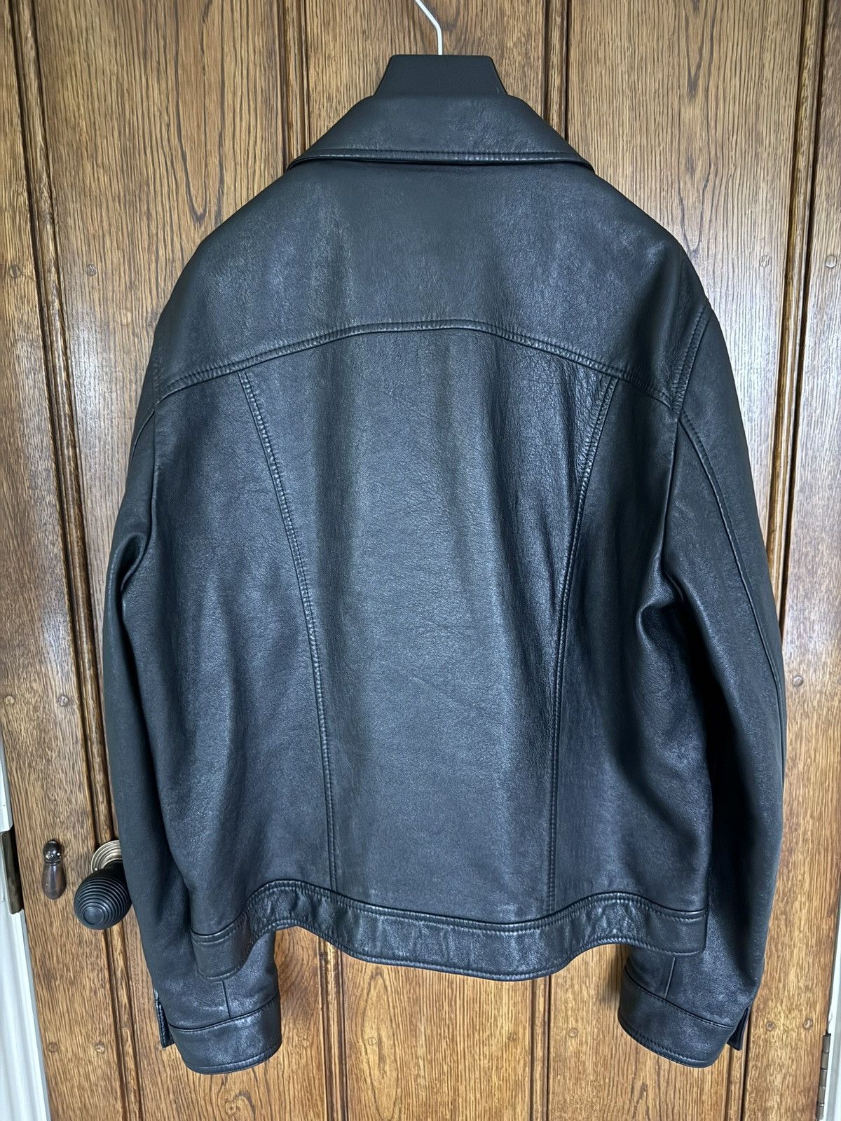 Celine FW20 Celine Hedi Slimane studded leather jacket 54 blouson Size US L / EU 52-54 / 3 - 14 Thumbnail