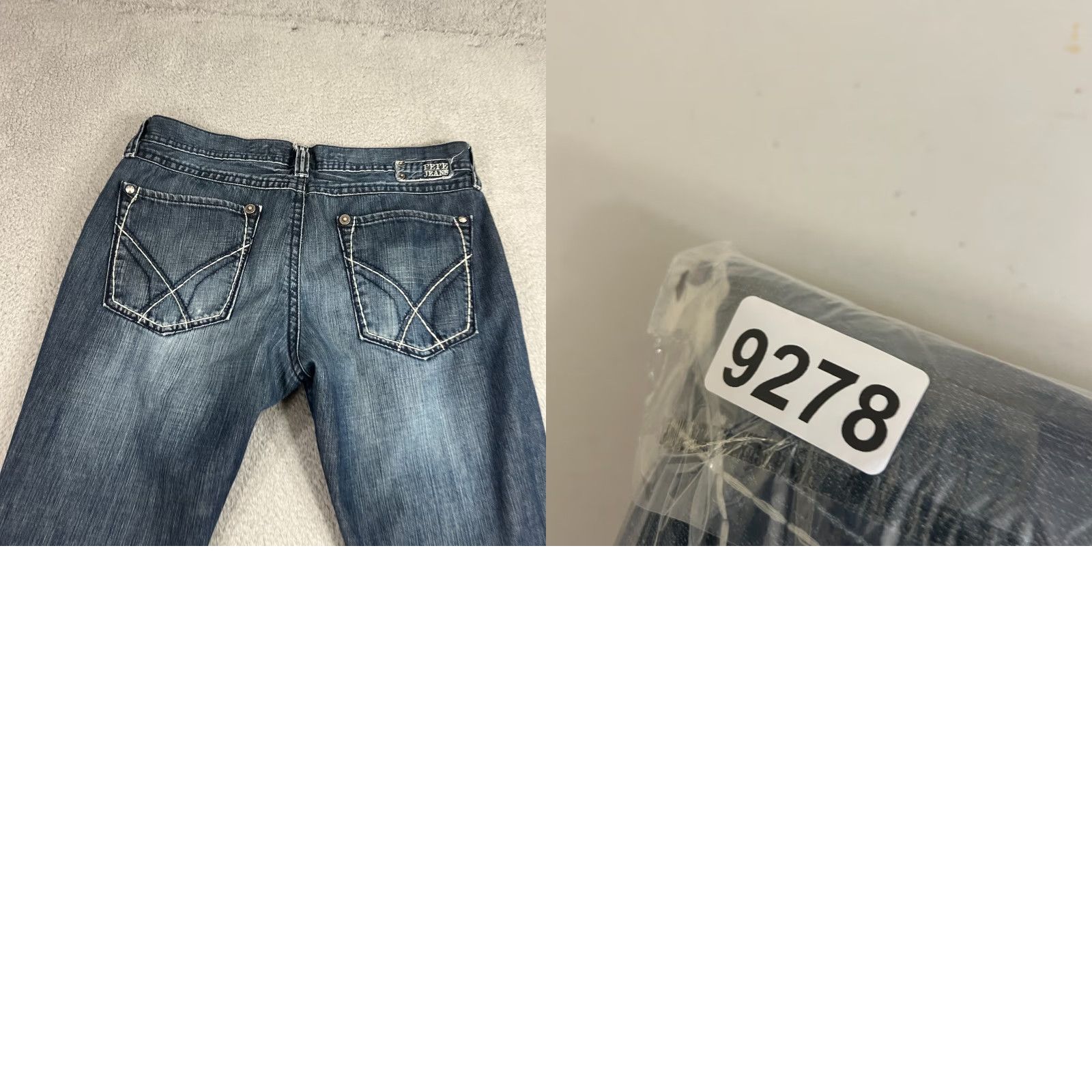 Pepe Jeans VINTAGE Pepe Jeans London Jeans Men 38 Regular Fit Denim Blue 90s Streetwear USA Mens Size US 38 / EU 54 - 9 Thumbnail