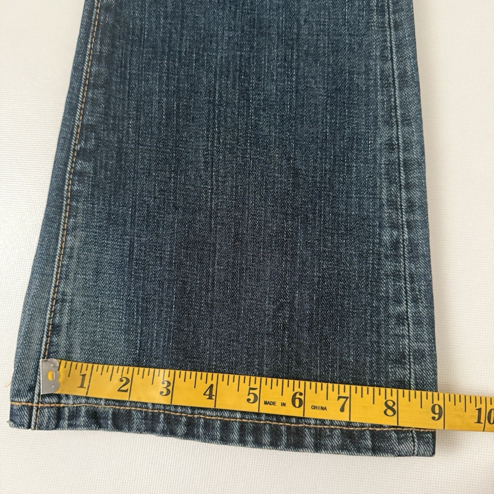 Gap Gap 1969 Original Flare Denim Boho Western Casual Jeans Size 32" / US 10 / IT 46 - 6 Thumbnail