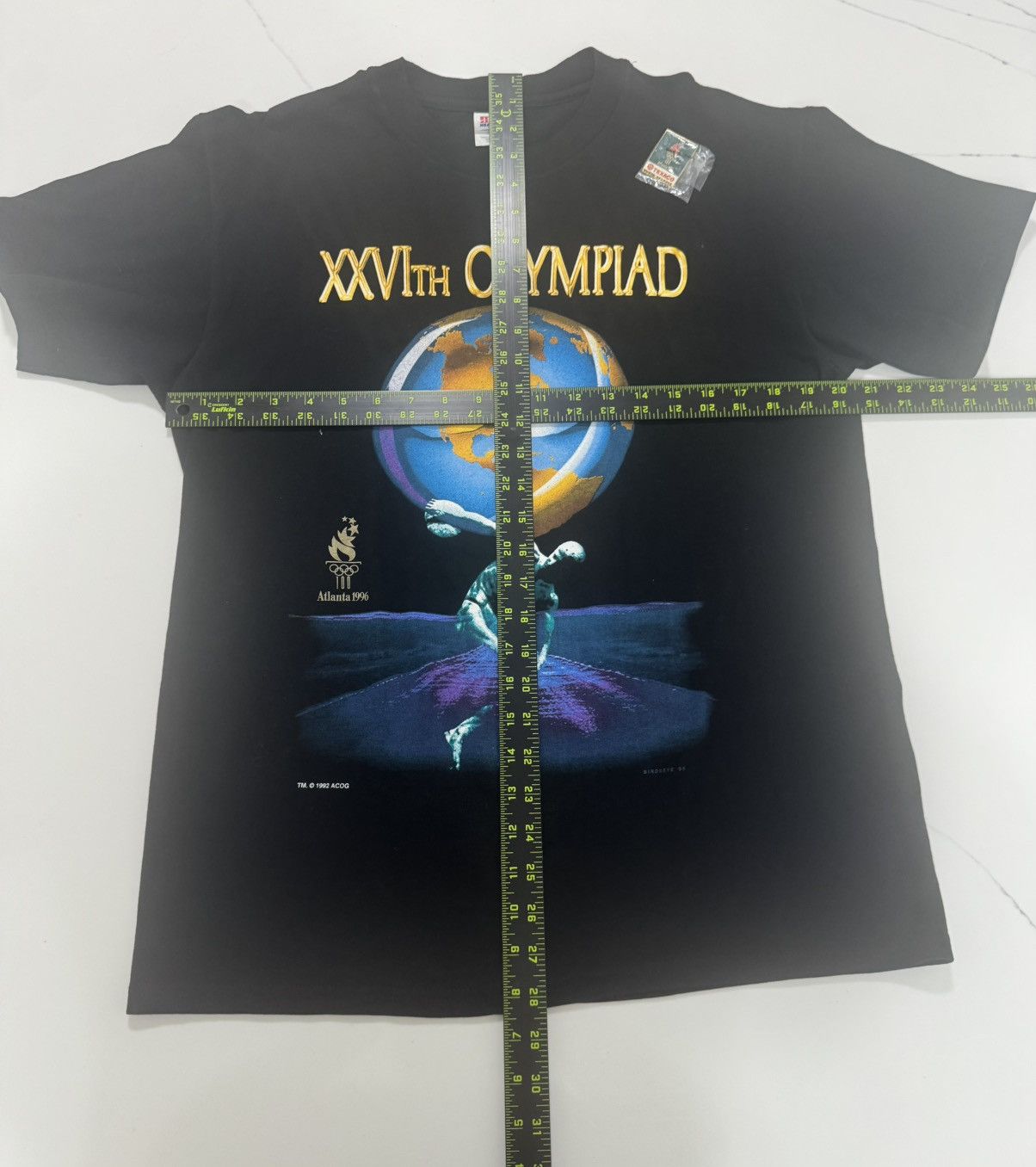 Hanes 🔥 Vintage 1996 Atlanta Olympics Graphic tee Size US M / EU 48-50 / 2 - 6 Thumbnail