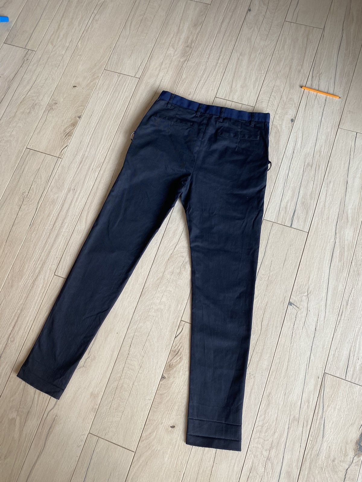 Vivienne Westwood FW15 Vivienne Westwood Dark Navy Logo Casual Pants Size US 32 / EU 48 - 8 Thumbnail