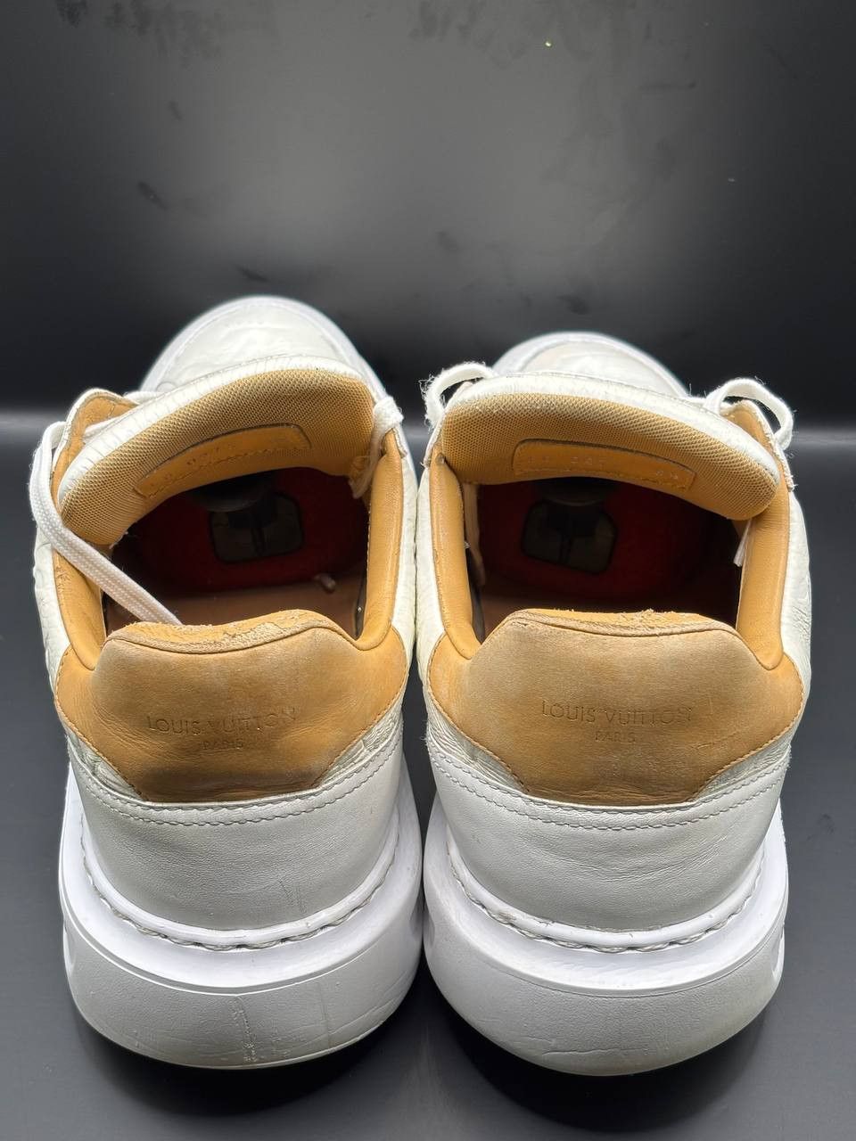 Louis Vuitton Louis Vuitton Beverly Hills Monogram Sneakers White LV 8.5 Size US 9.5 / EU 42-43 - 3 Thumbnail