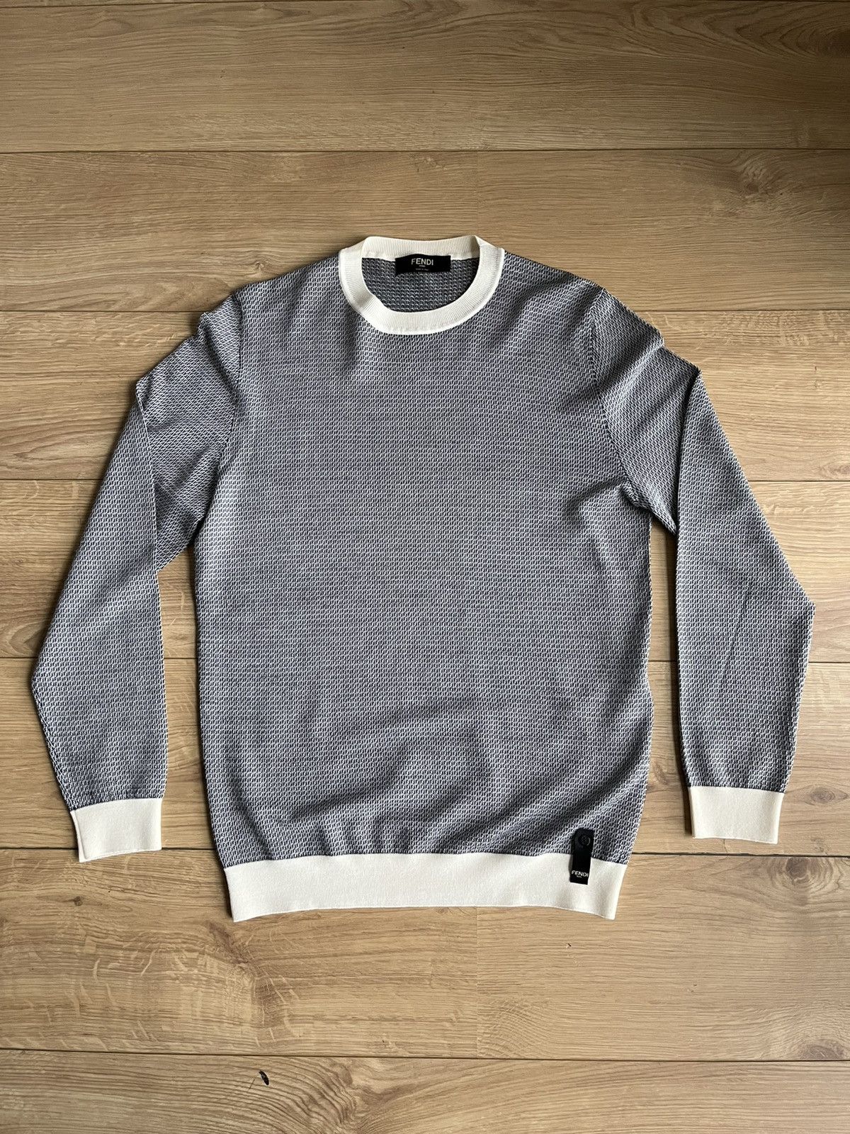 Fendi Fendi FF Wool Pullover Size US M / EU 48-50 / 2 - 1 Thumbnail