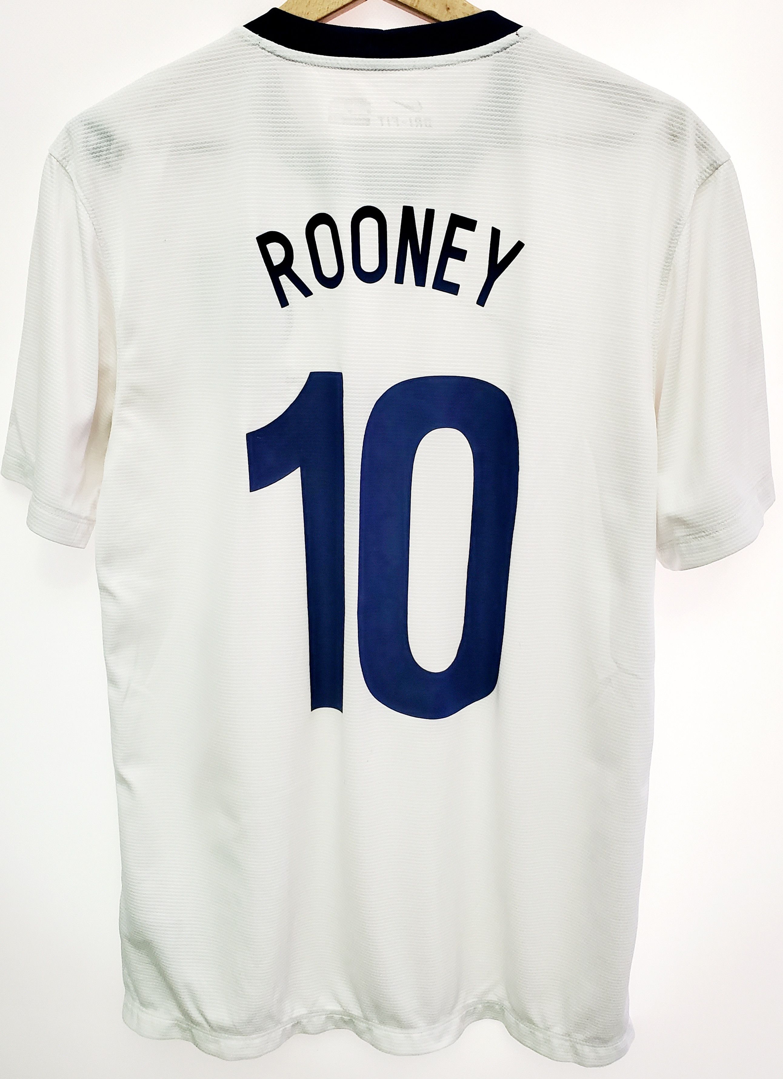 Nike England 150th unniversary #10 Rooney soccer jersey ideal M Size US M / EU 48-50 / 2 - 2 Thumbnail