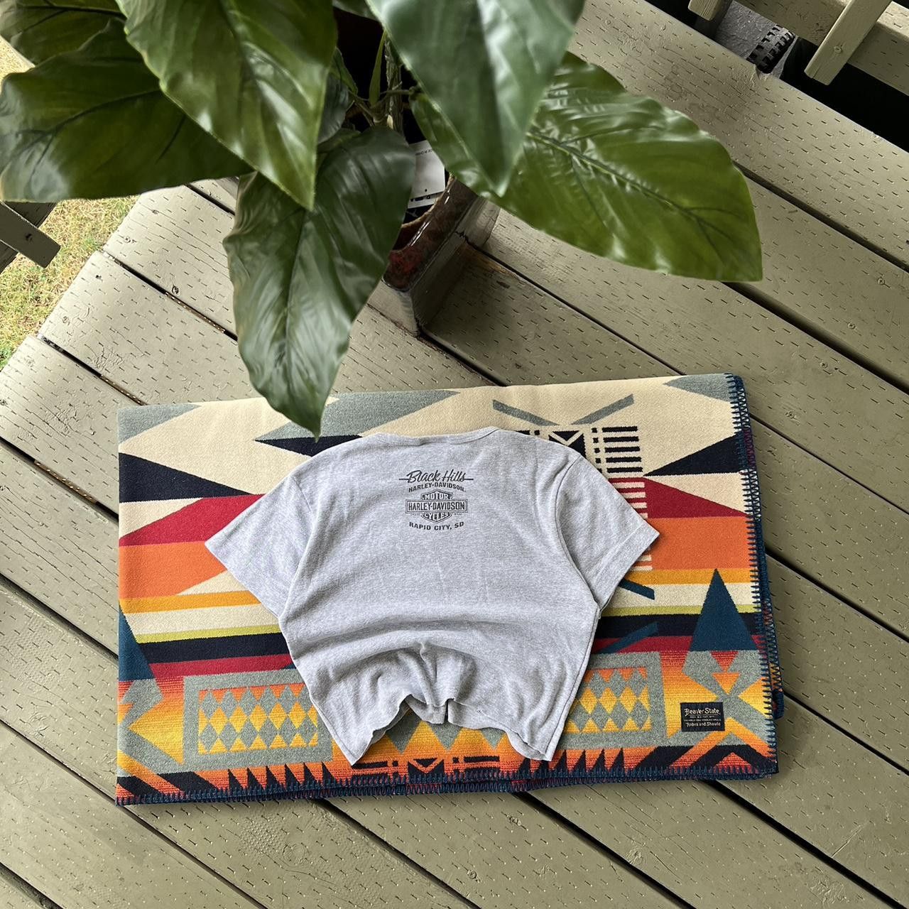 Harley Davidson Harley Davidson Baby Tee T Shirt Size Large gray Size L / US 10 / IT 46 - 2 Thumbnail