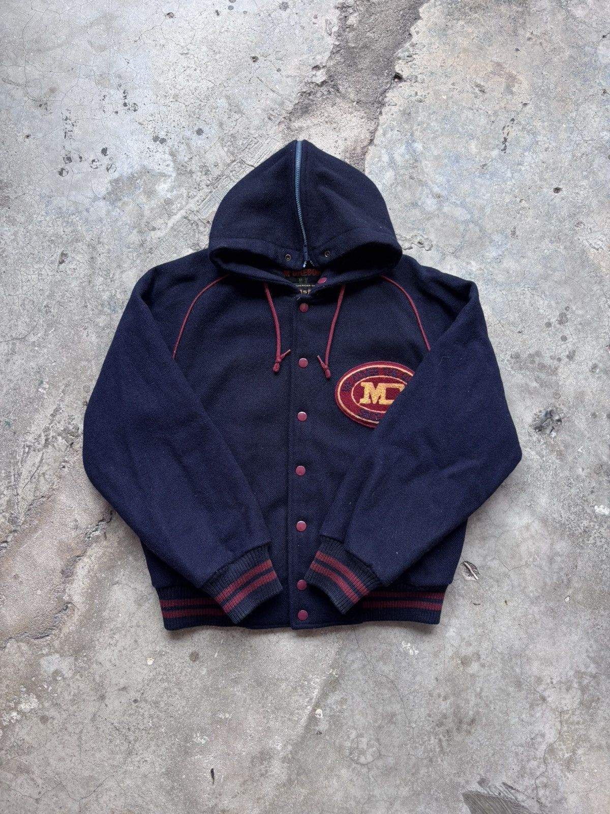 McGregor 80s Vintage McGregor Wool Varsity Jacket Size US S / EU 44-46 / 1 - 2 Thumbnail