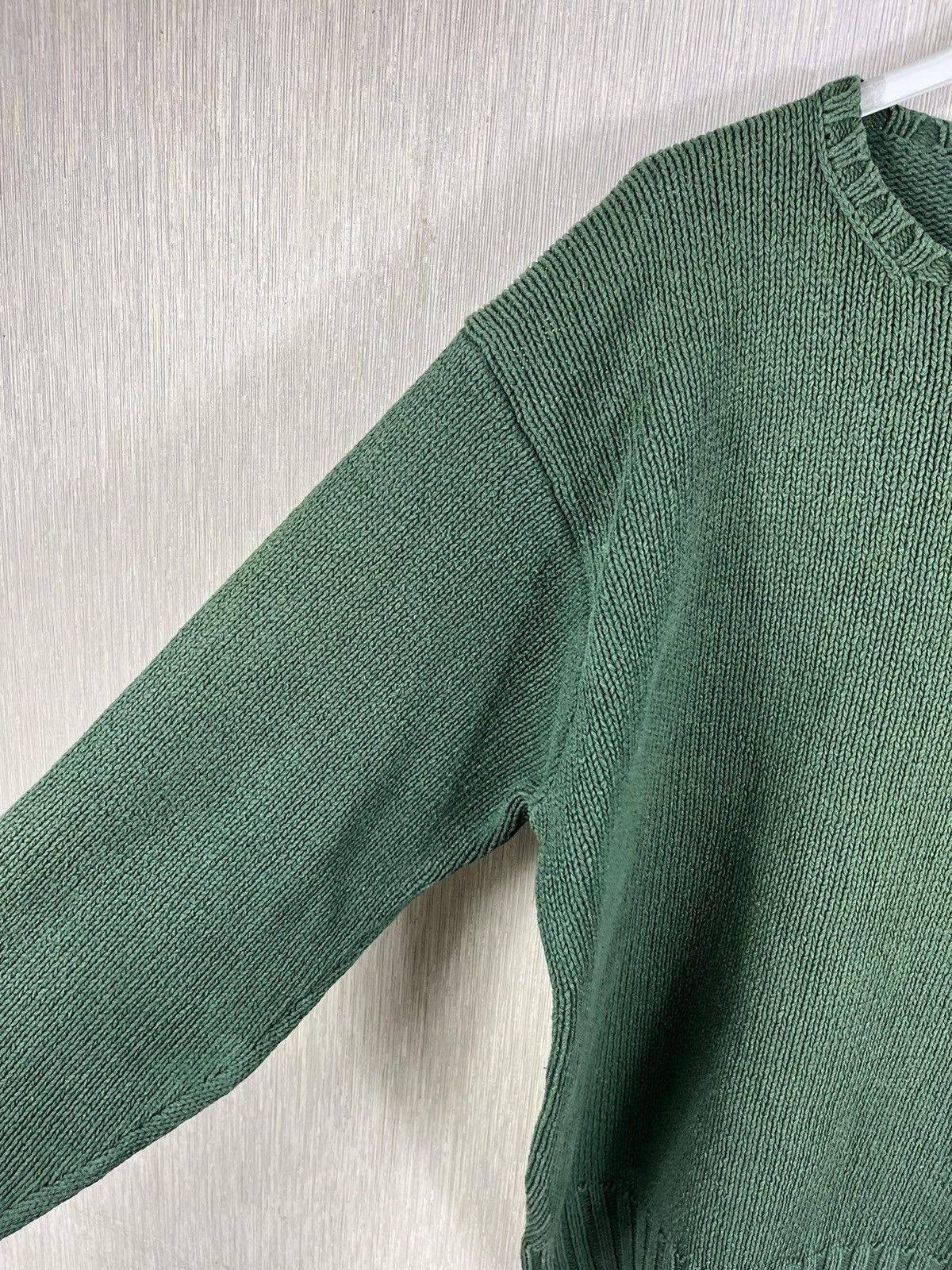 Polo Ralph Lauren × Vintage Vintage Polo by Ralph Lauren knit crewneck sweater forest Size US M / EU 48-50 / 2 - 12 Thumbnail
