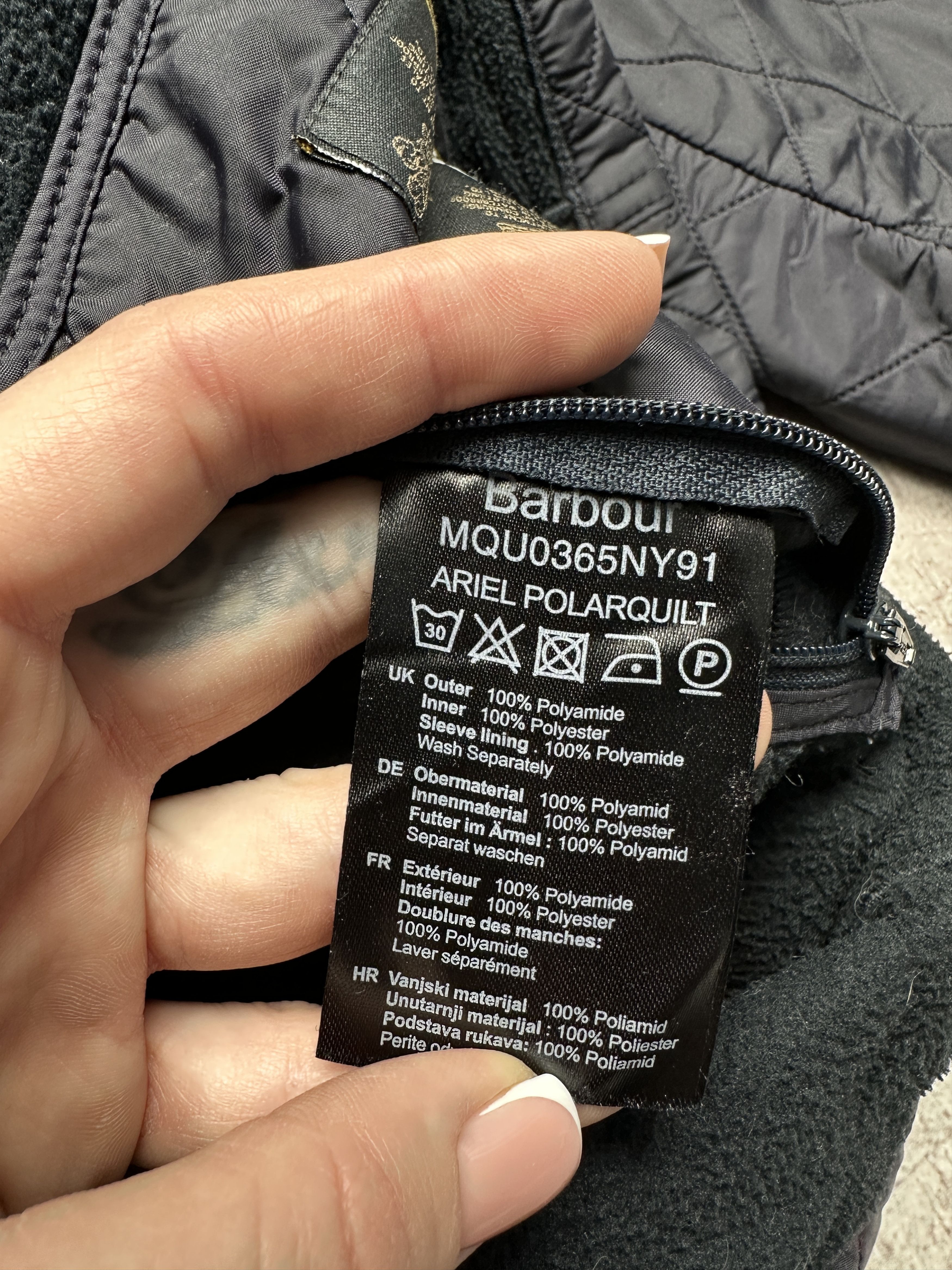 Barbour × Vintage Barbour International Mens Ariel Polarquilt Quilted Jacket Size US XXL / EU 58 / 5 - 7 Thumbnail
