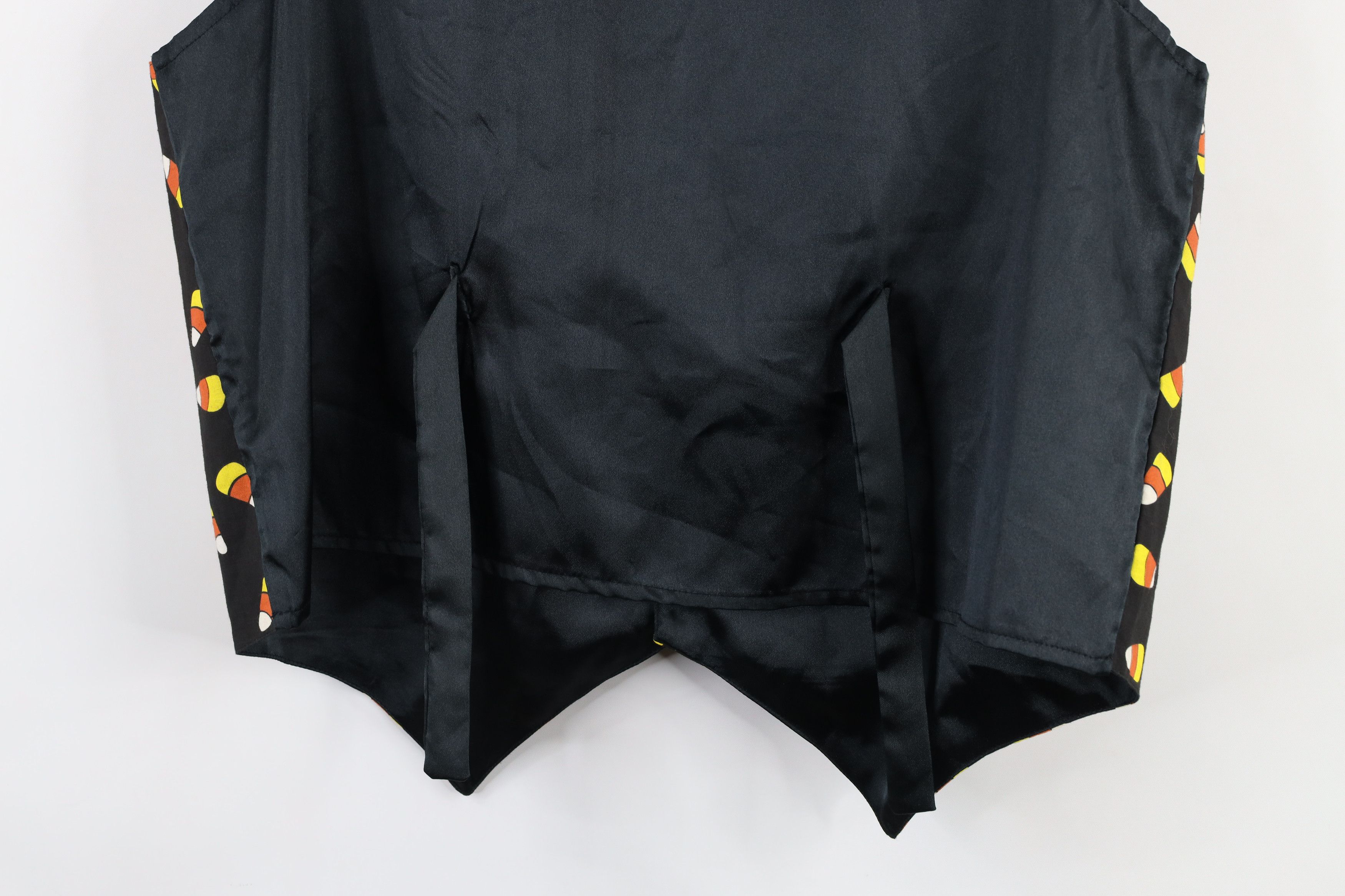 Vintage Vintage 90s Streetwear Candy Corn Tie Back Vest Jacket Size L / US 10 / IT 46 - 11 Thumbnail