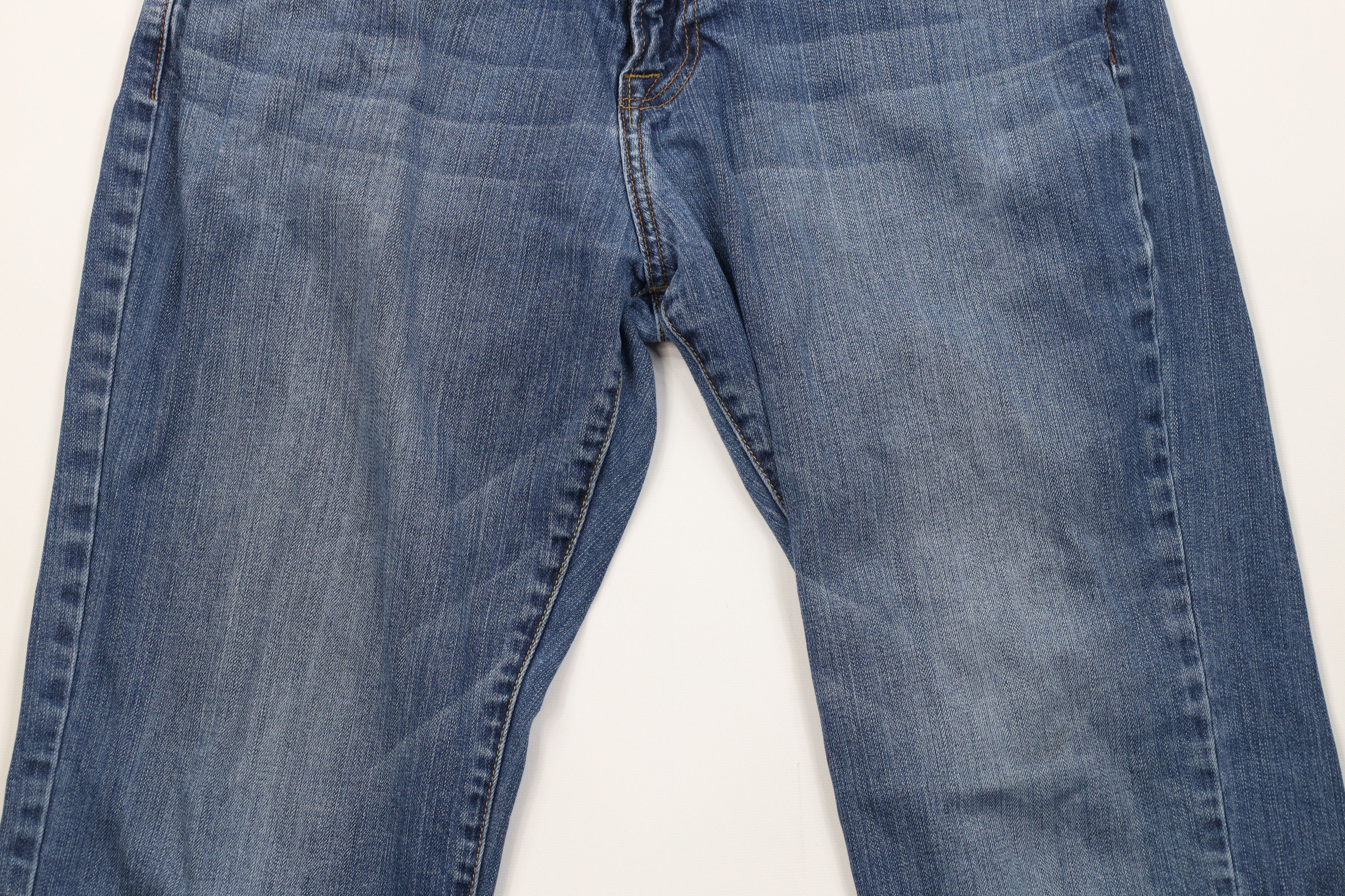 Lucky Brand Vintage Y2K Lucky Brand Straight Leg Denim Jeans Blue Size US 34 / EU 50 - 3 Thumbnail