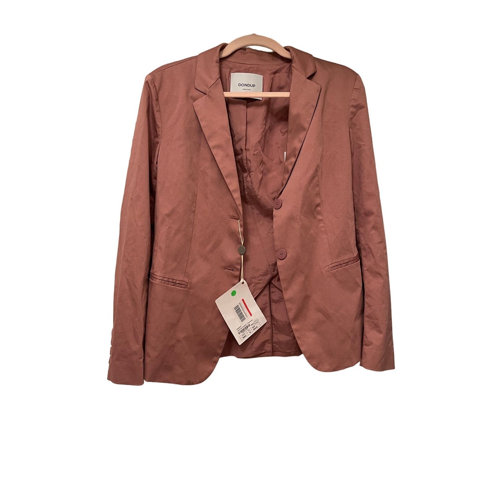 Dondup Dondup Pastel Pink Blazer, NWT, Size: 44 Size M / US 6-8 / IT 42-44 - 2 Thumbnail