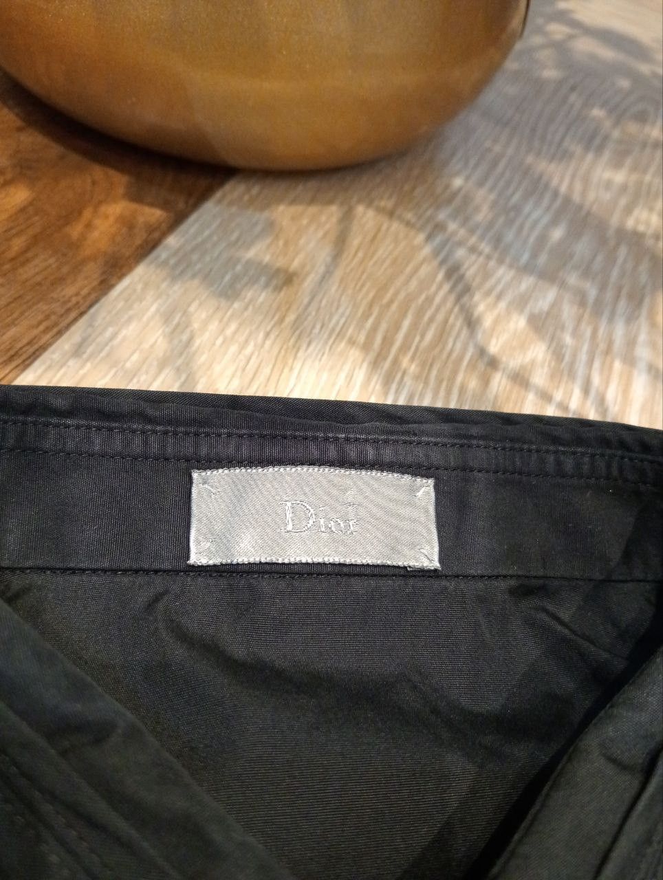 Dior LUXURY DIOR BLACK L/S SHIRT SIZE 37 Size US S / EU 44-46 / 1 - 5 Thumbnail