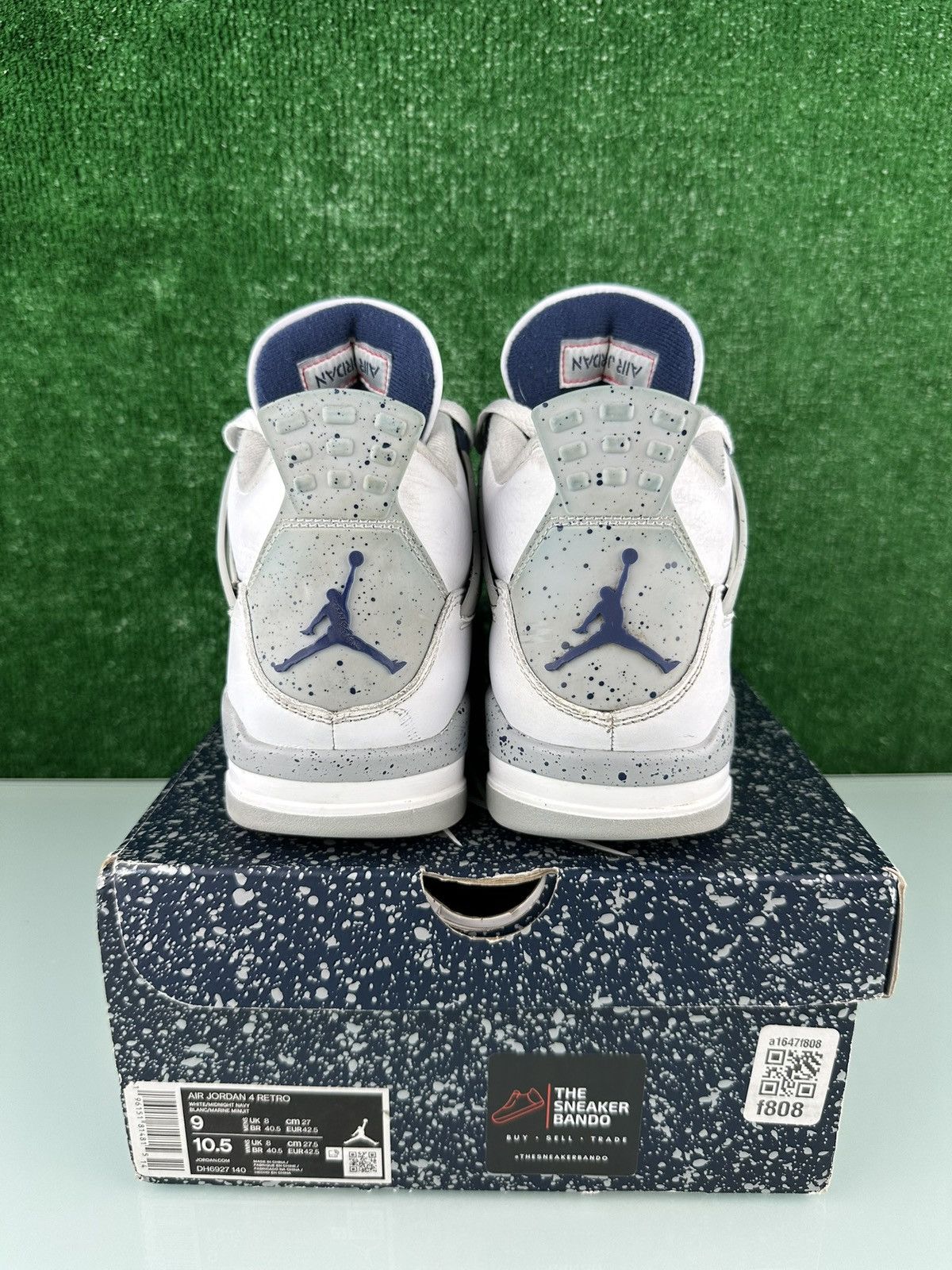 Jordan Brand Jordan 4 Retro Mid Midnight Navy size 9 Size US 9 / EU 42 - 7 Thumbnail