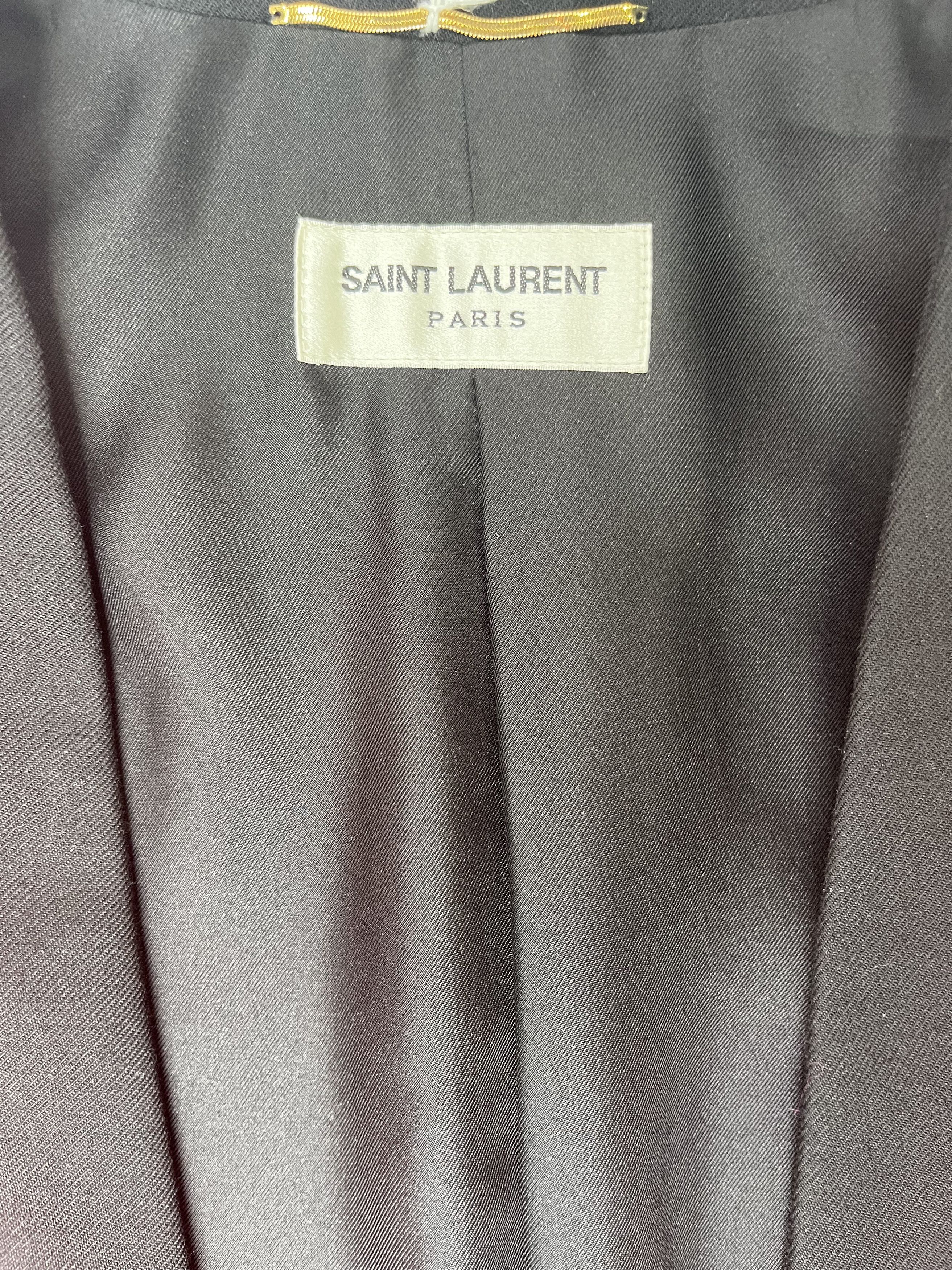 Yves Saint Laurent Red Blazer Size S / US 4 / IT 40 - 6 Thumbnail