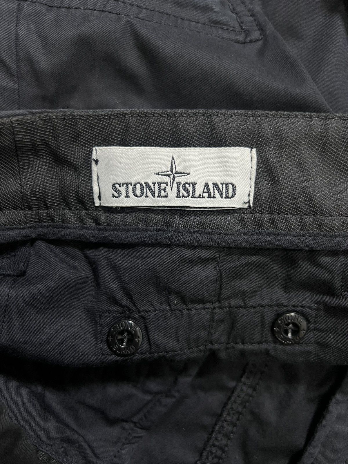 Stone Island Stone Island - Cotton Twill Cargo Pants Size US 30 / EU 46 - 11 Thumbnail