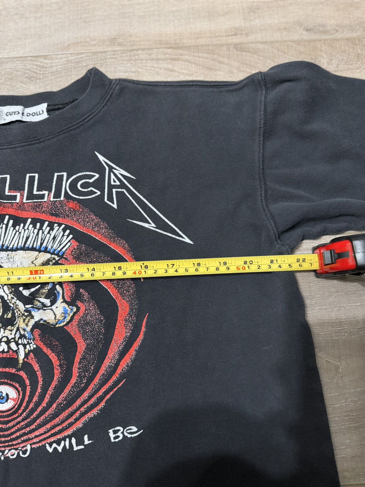 Metallica Vintage Metallica Long Sleeve Size L / US 10 / IT 46 - 4 Thumbnail