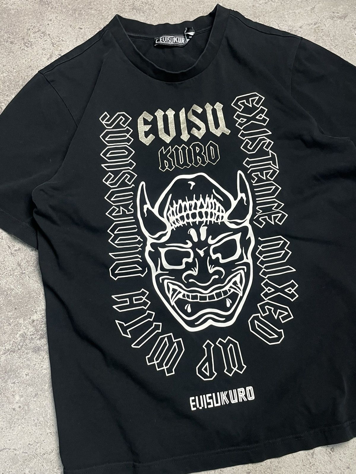 Evisu Evisu EvisuKuro Logo T Shirt Size US S / EU 44-46 / 1 - 2 Thumbnail