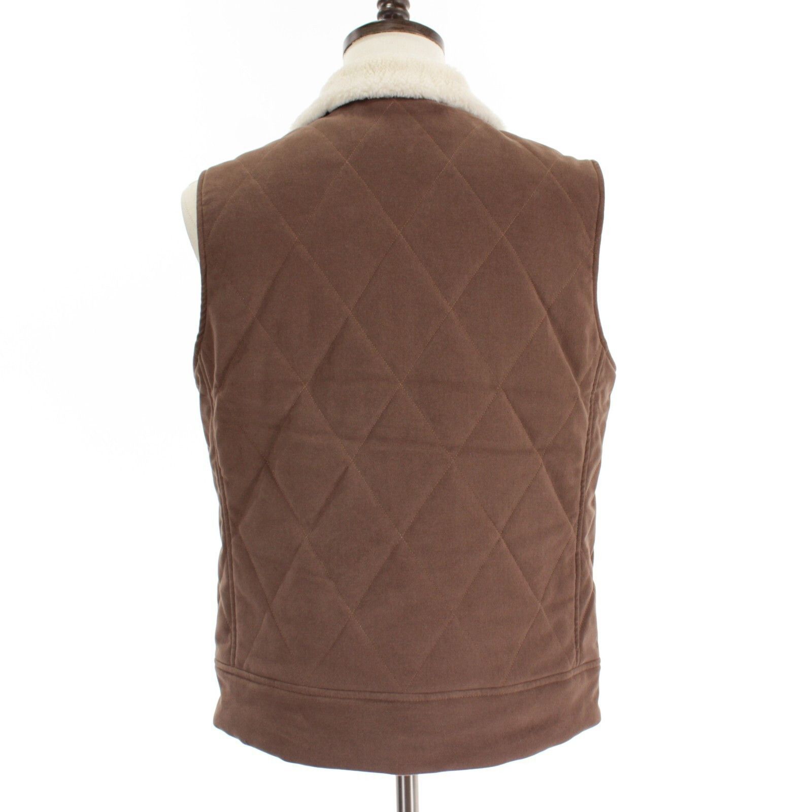 Luciano Barbera Luciano Barbera Vest Size M US In Brown Cotton Size US M / EU 48-50 / 2 - 4 Thumbnail