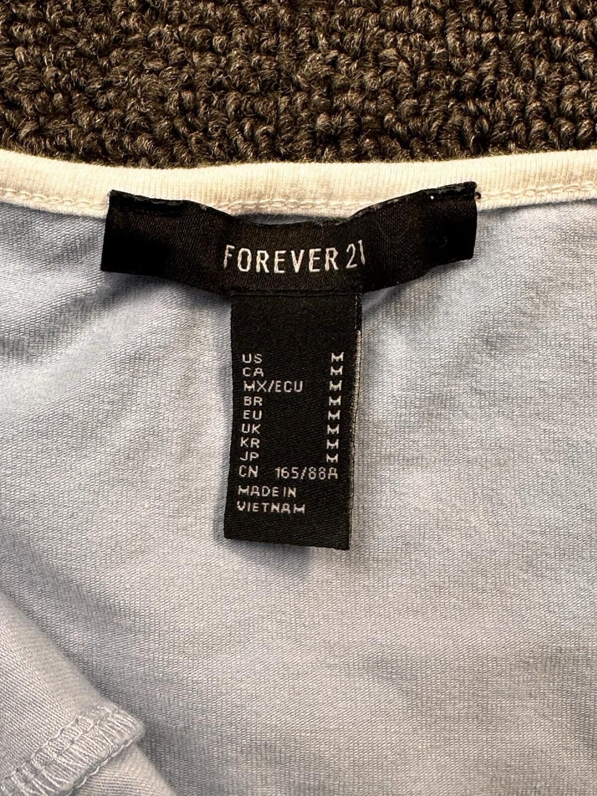 Forever 21 Forever 21 White Halter Stretch Snap Bodysuit Size M Size ONE SIZE - 2 Thumbnail