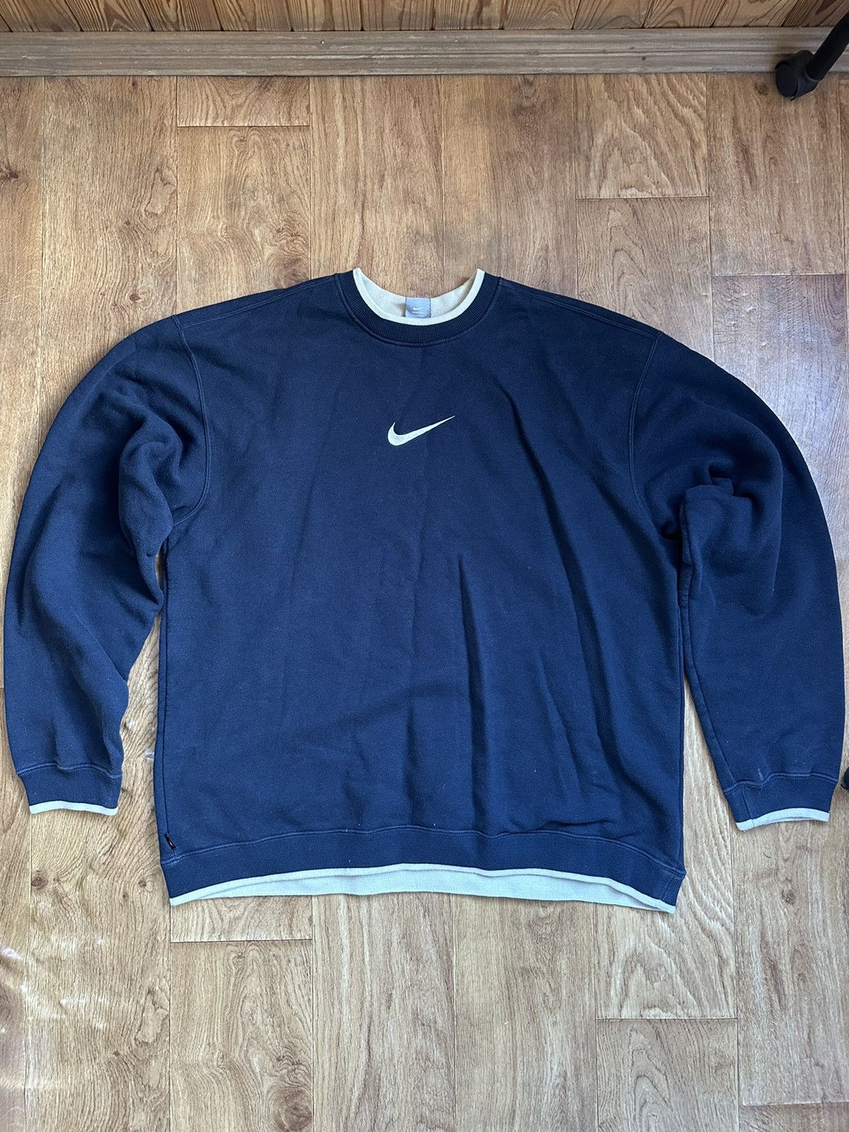 Nike × Vintage Nike Vintage Sweater Size US XL / EU 56 / 4 - 1 Thumbnail